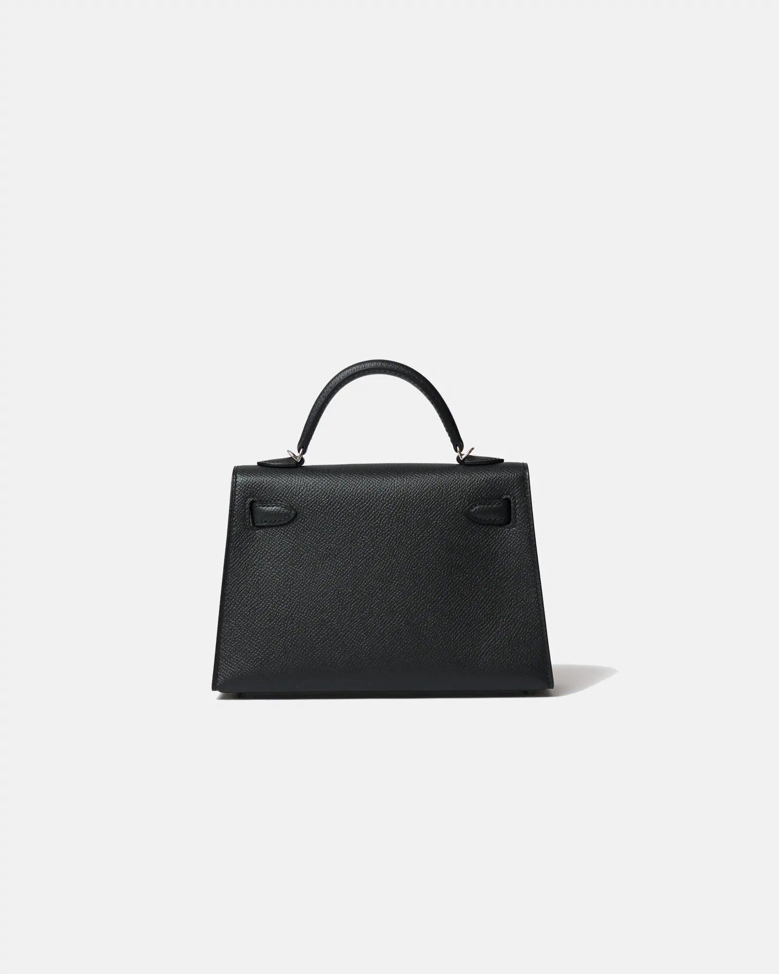Hermès Mini Kelly 20 Black Epsom PHW