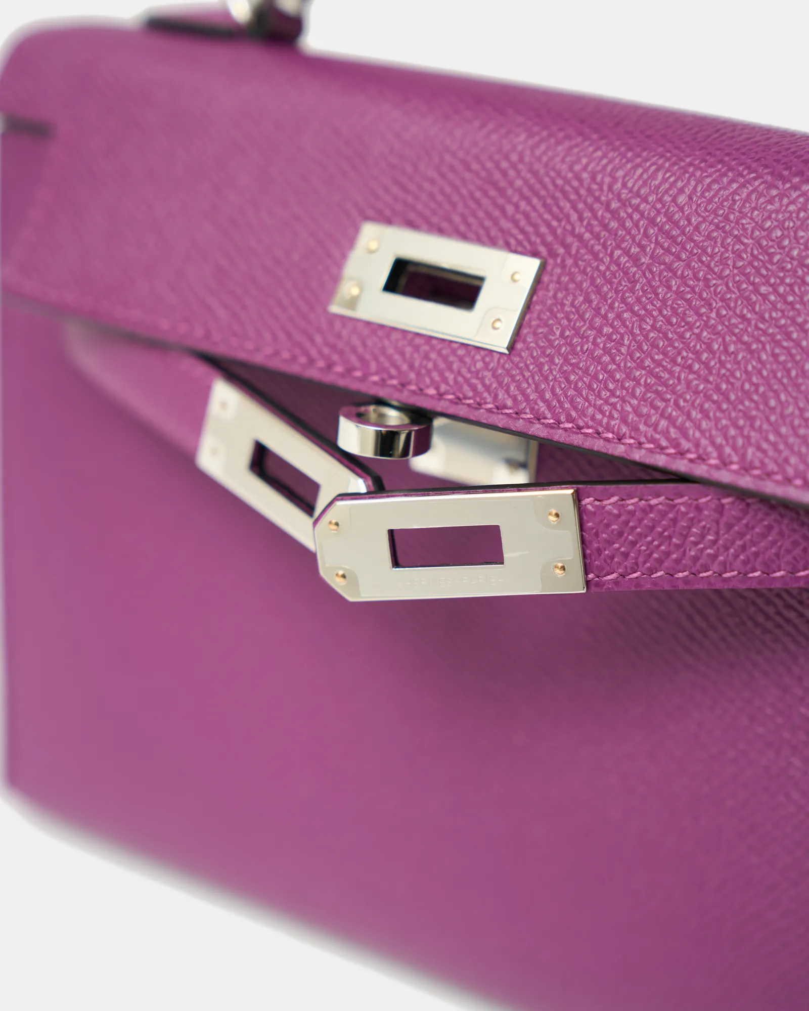 Hermès Mini Kelly 20 Anemone Epsom PHW