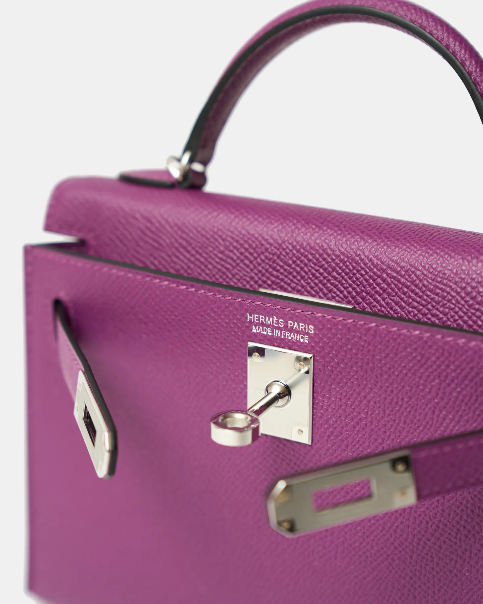 Hermès Mini Kelly 20 Anemone Epsom PHW