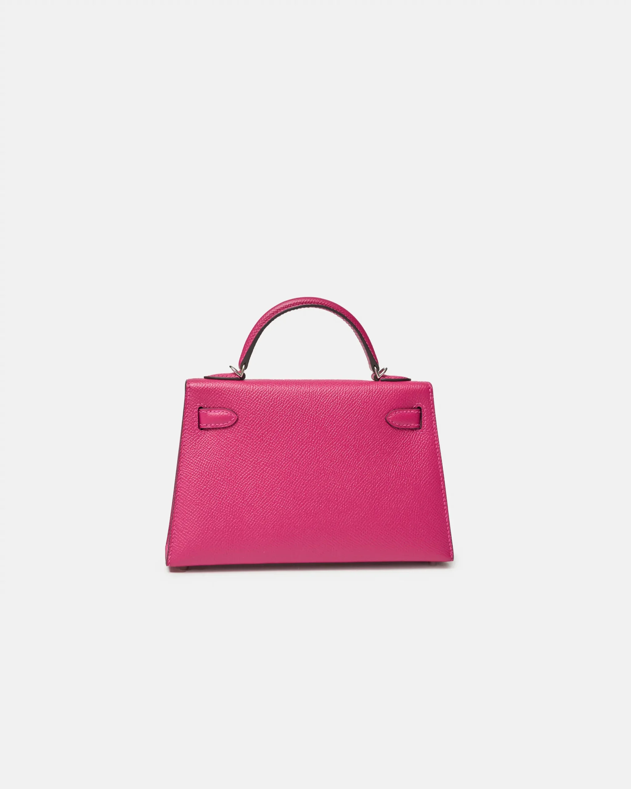 Hermès Mini Kelly 20 Rose Pourpre Epsom PHW