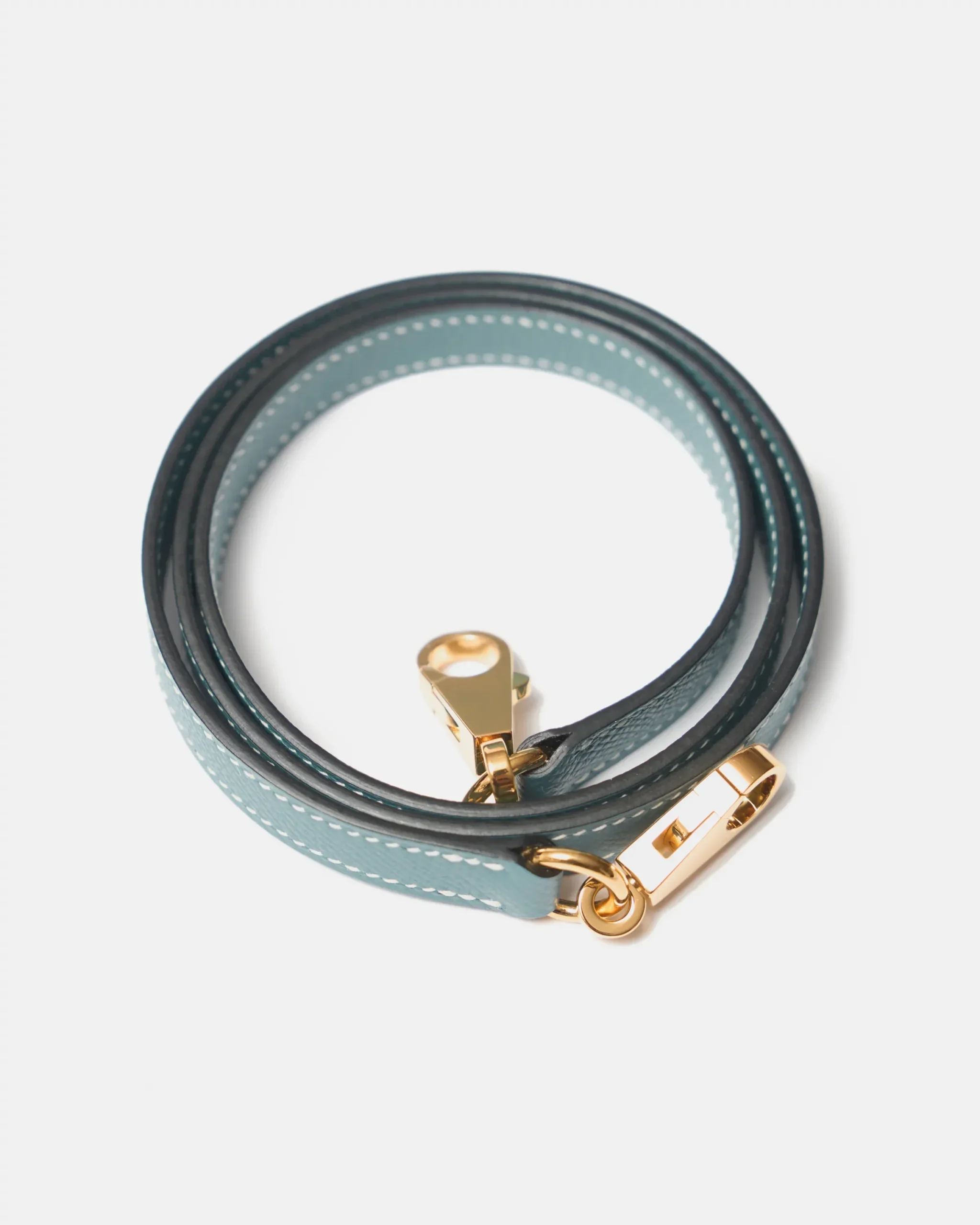 Hermès Kelly 25 Blue Jean Epsom GHW