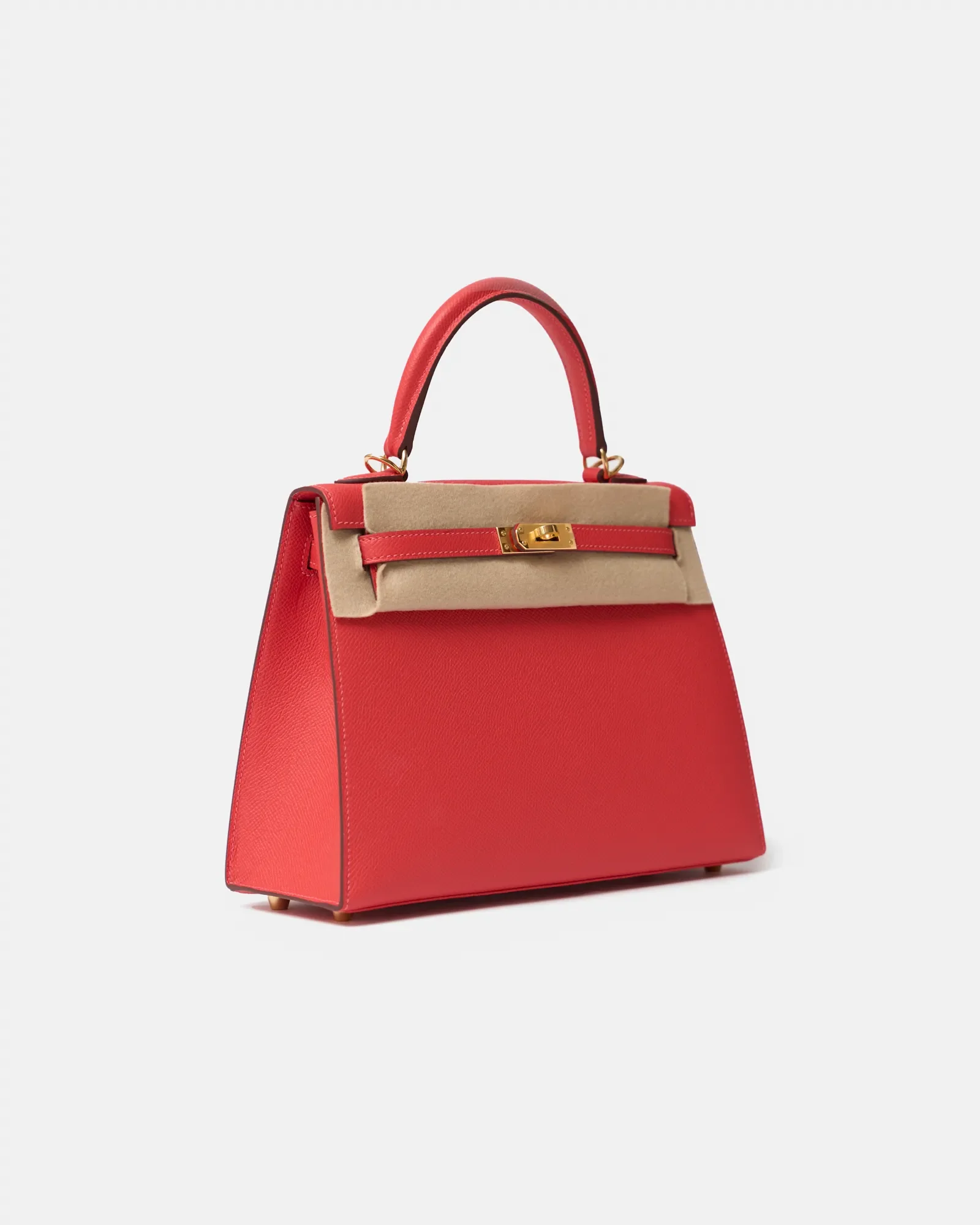 Hermès Kelly 25 Rose Jaipur Epsom GHW