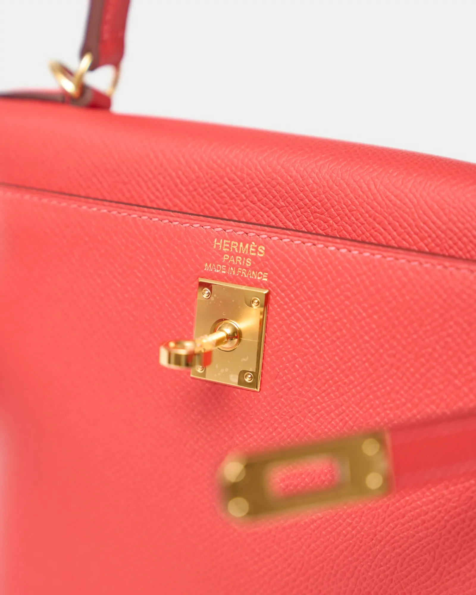 Hermès Kelly 25 Rose Jaipur Epsom GHW