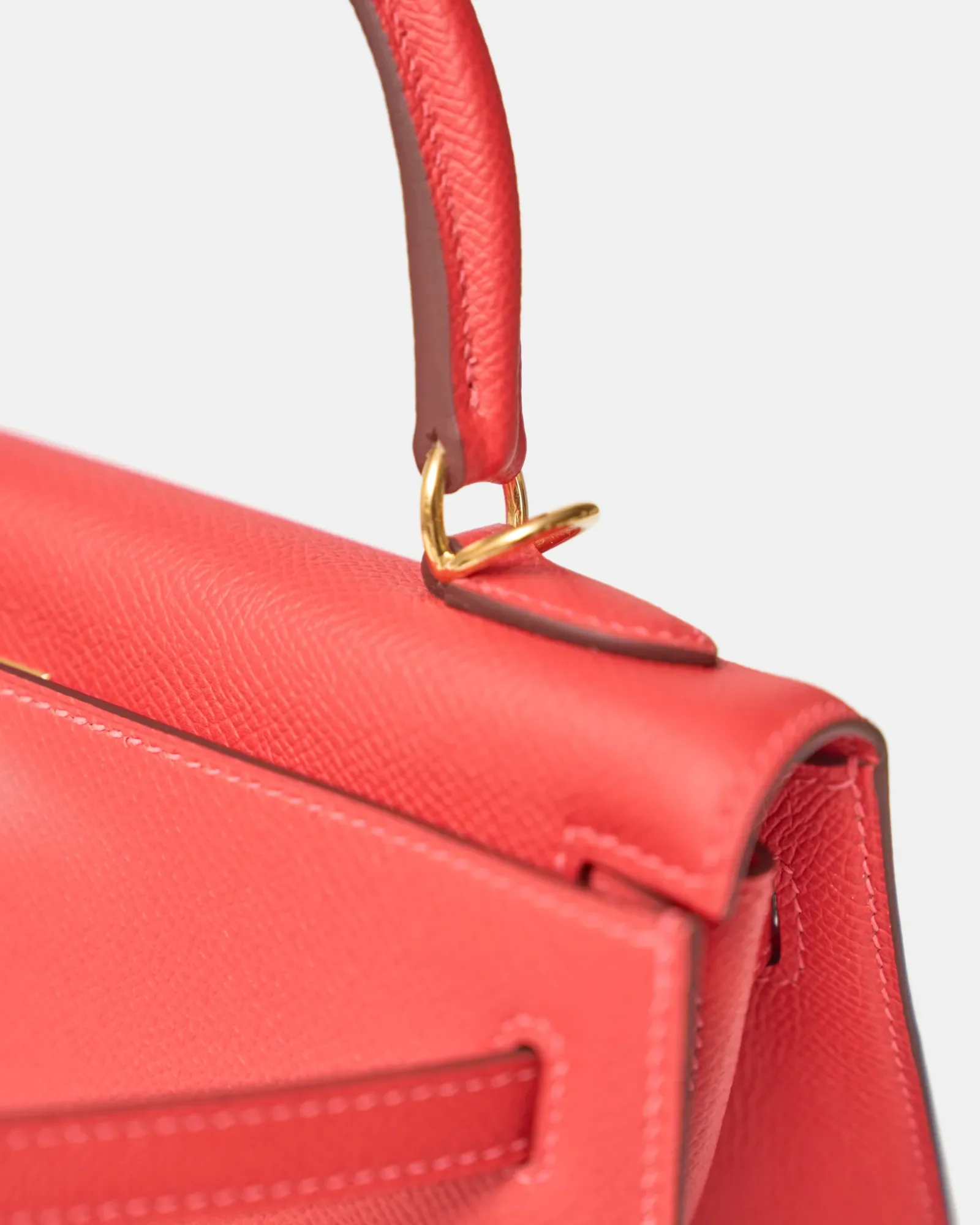 Hermès Kelly 25 Rose Jaipur Epsom GHW