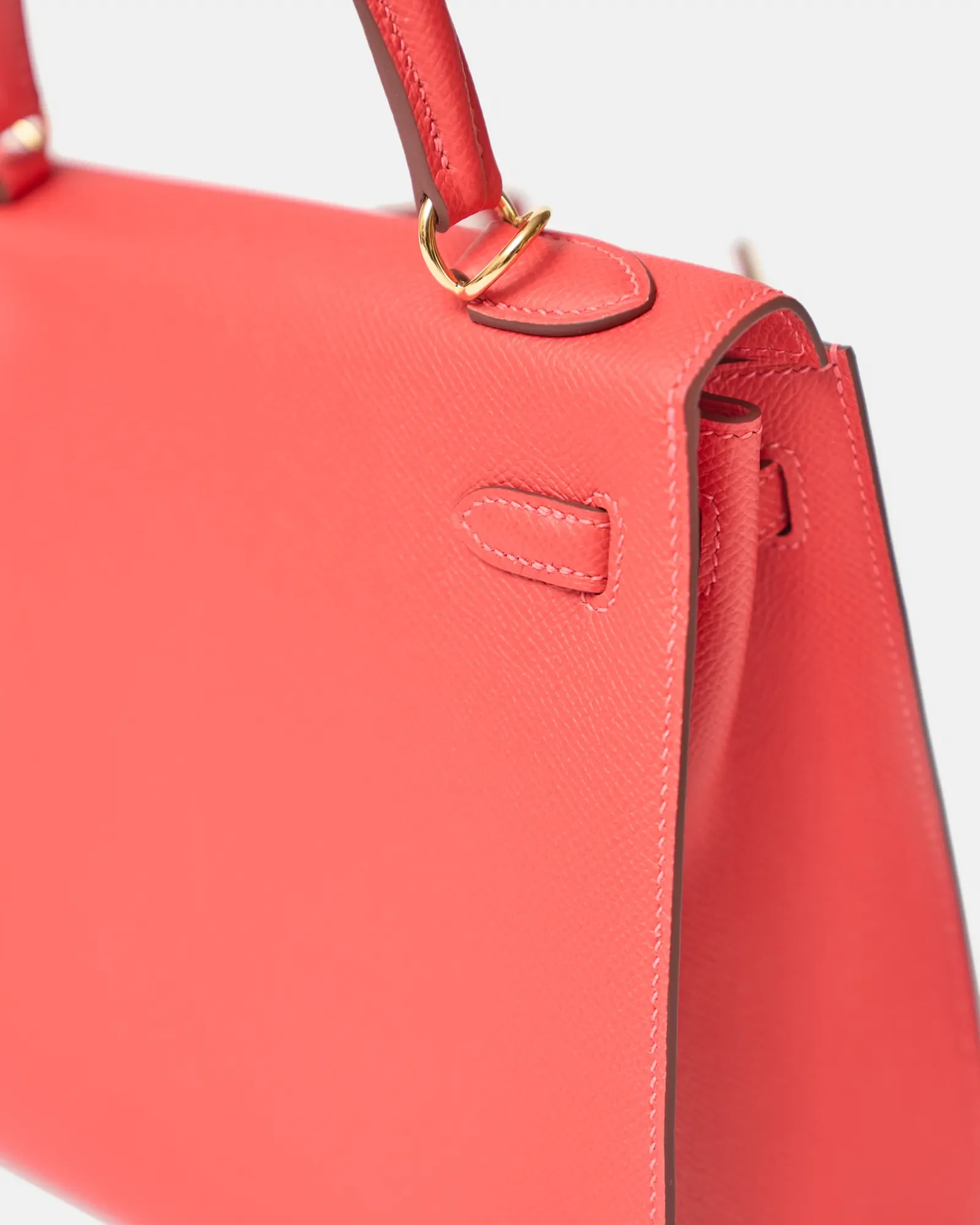 Hermès Kelly 25 Rose Jaipur Epsom GHW