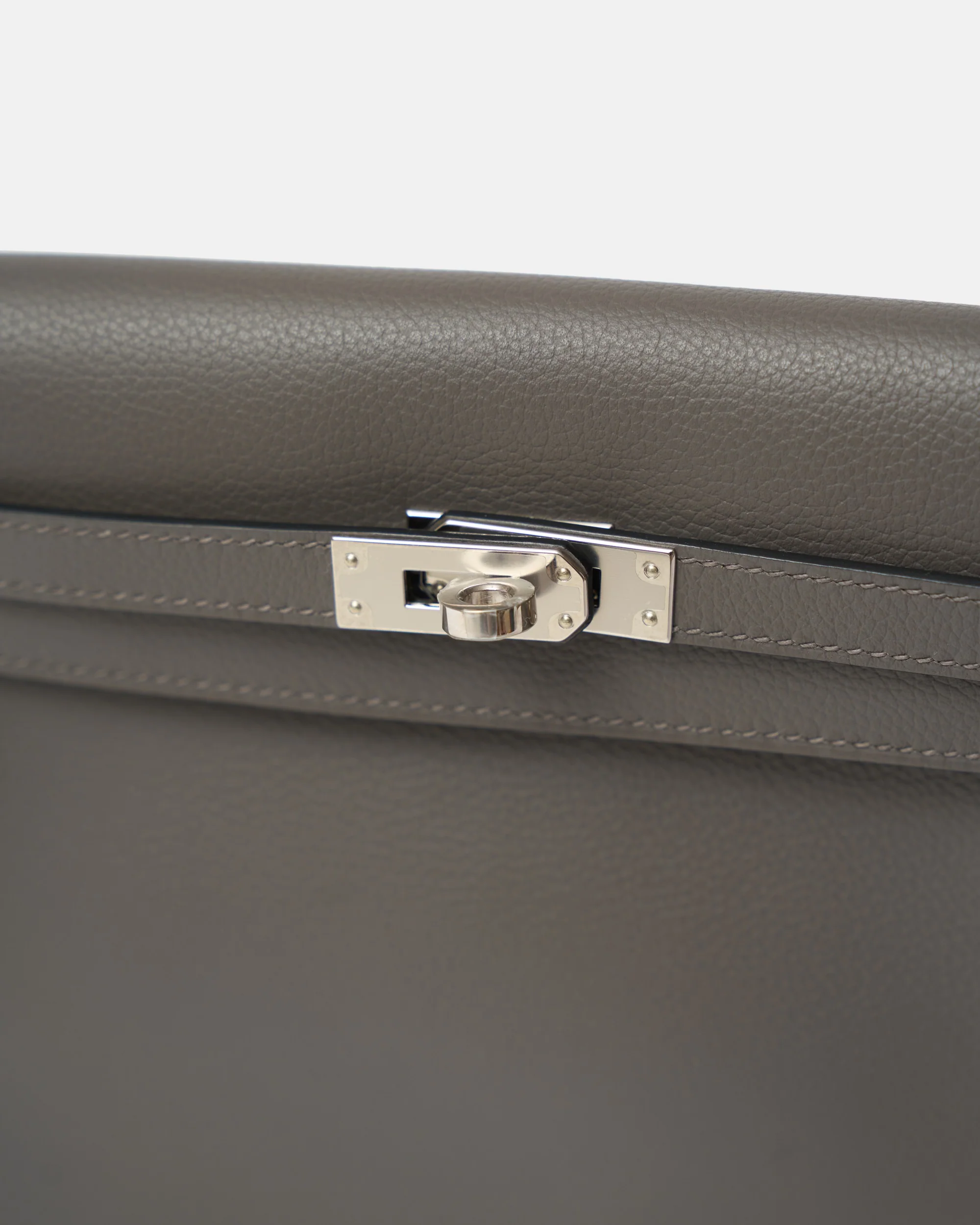 Hermès Kelly Danse Gris Meyer Evercolor PHW