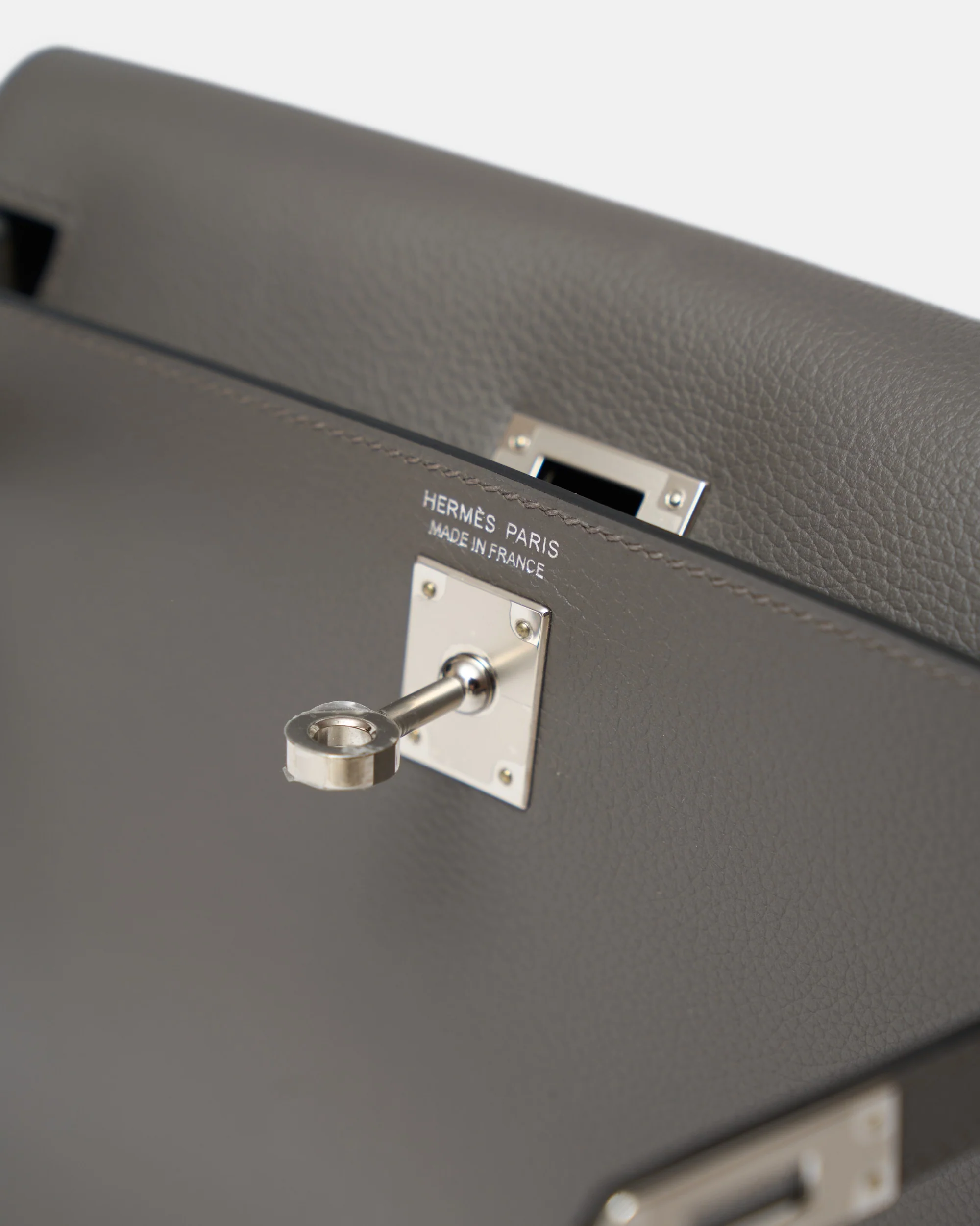 Hermès Kelly Danse Gris Meyer Evercolor PHW