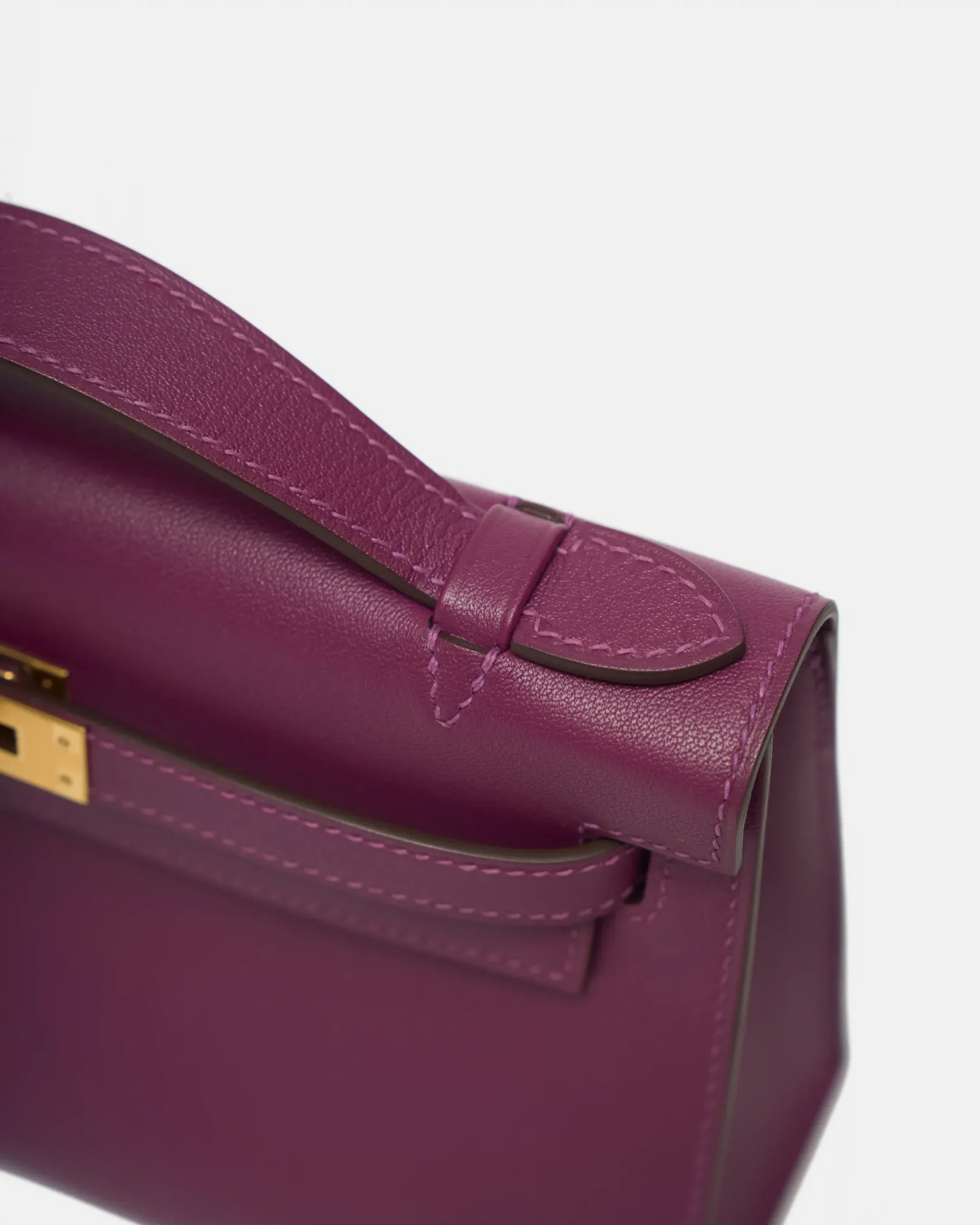 Hermès Kelly Pochette Anemone Swift GHW