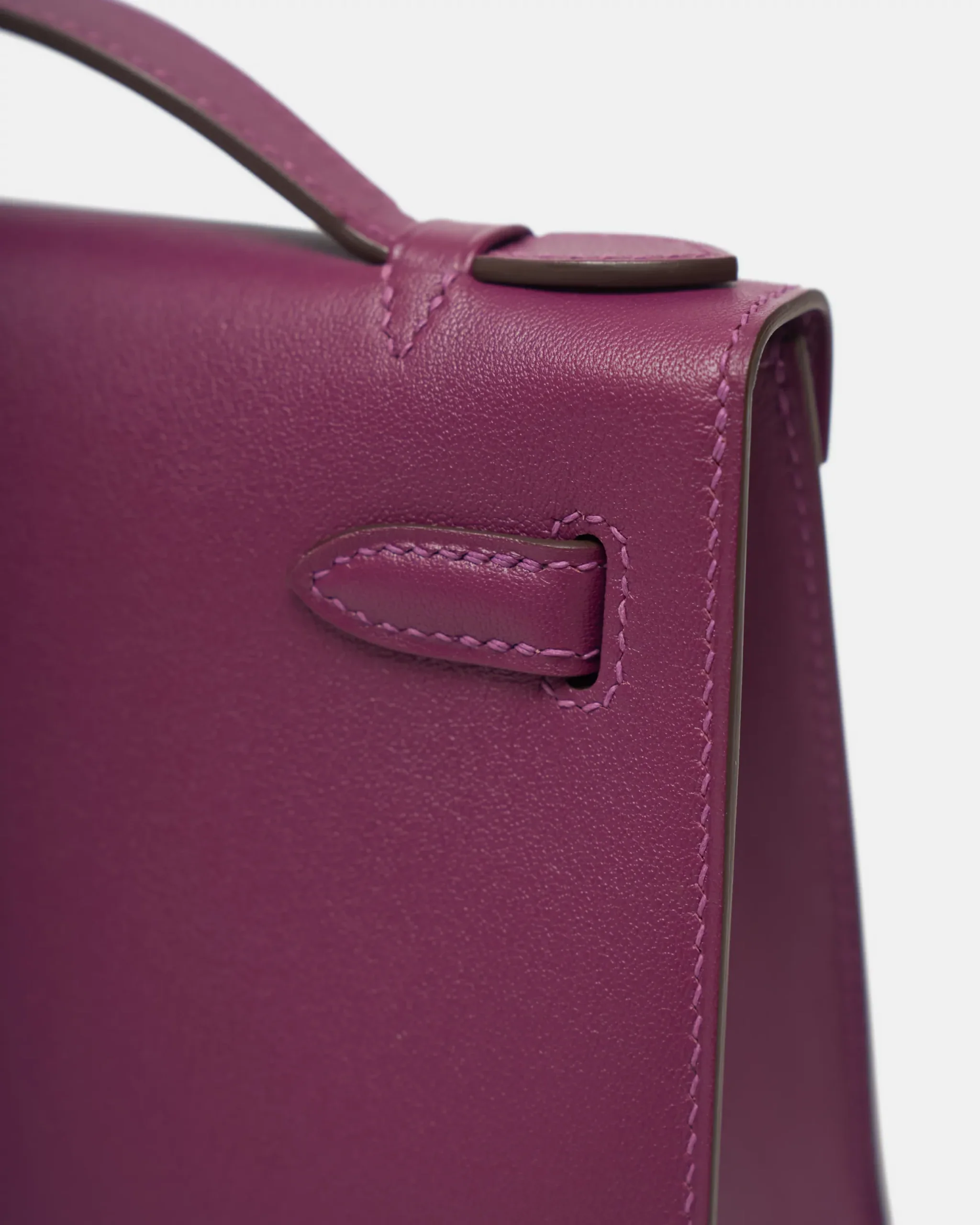 Hermès Kelly Pochette Anemone Swift GHW