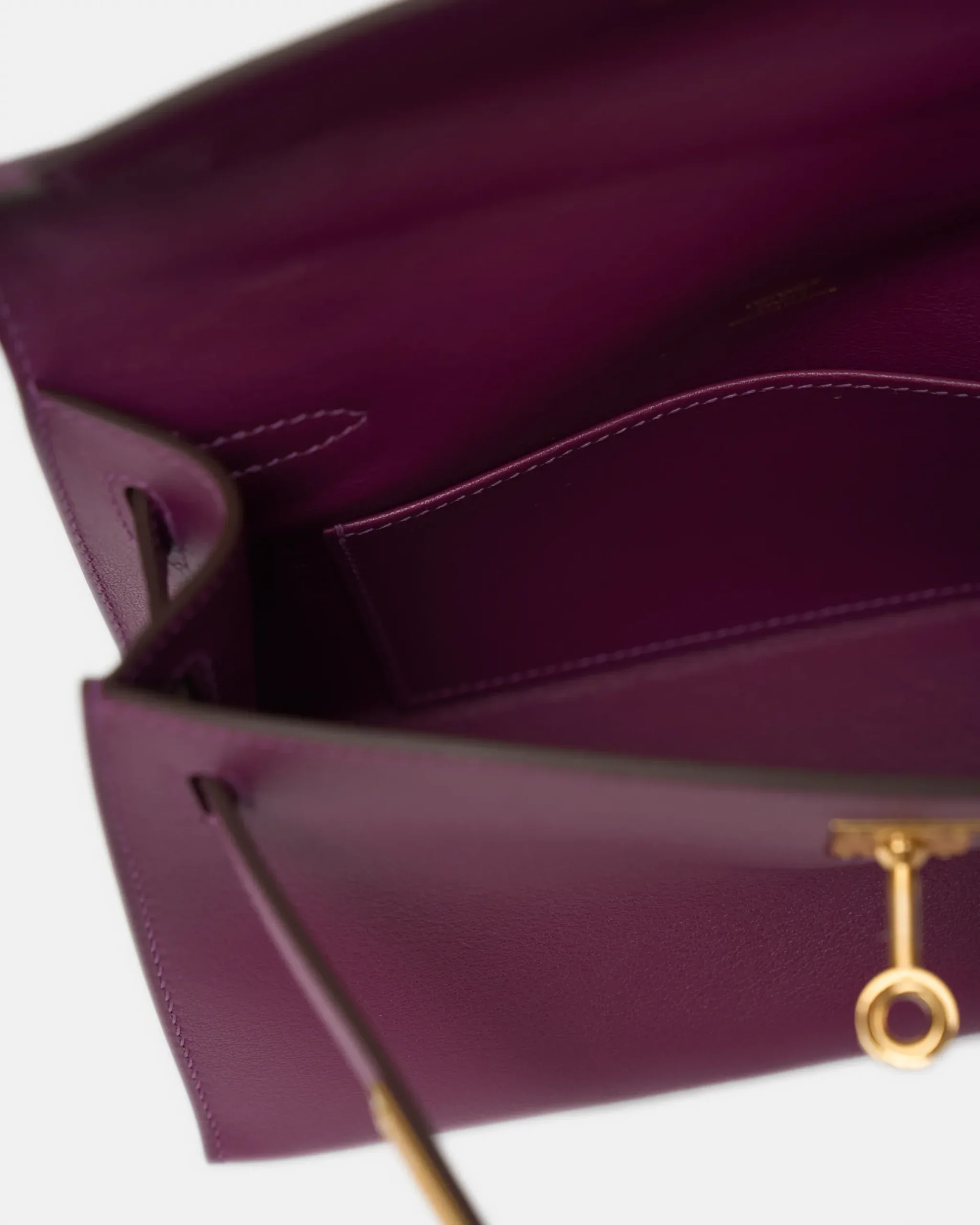 Hermès Kelly Pochette Anemone Swift GHW