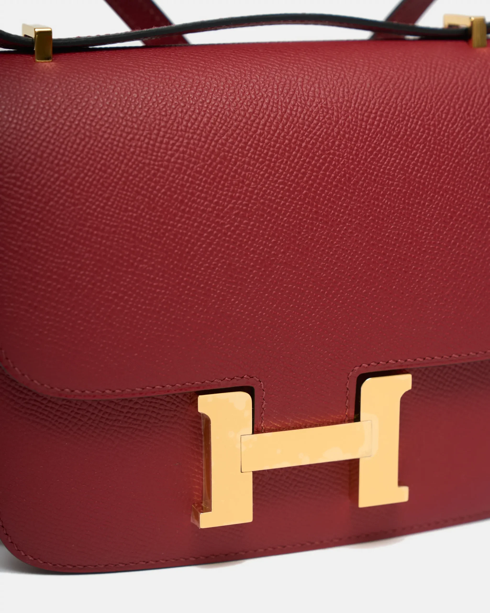 Hermès Constance 18 Rouge Grenat GHW