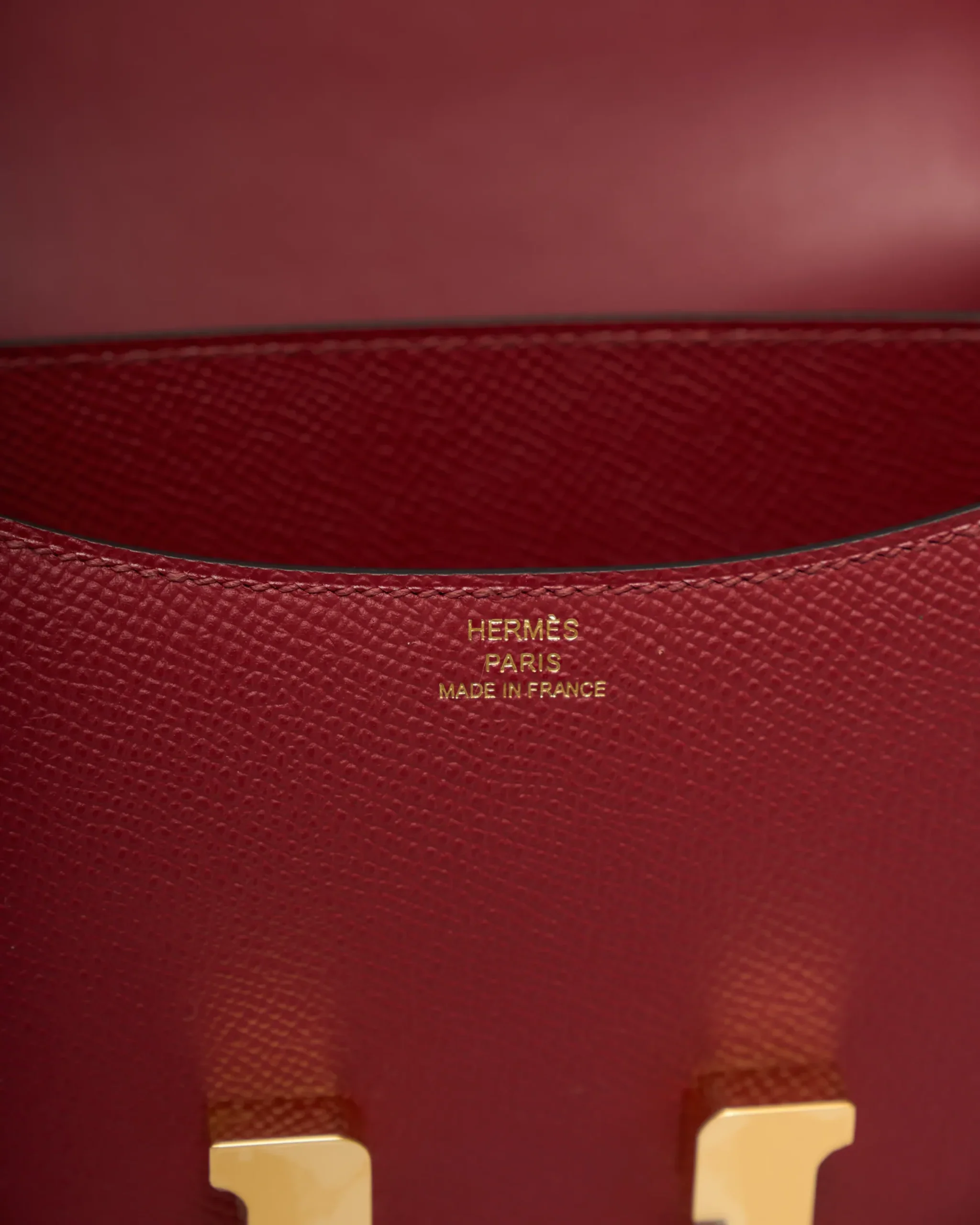 Hermès Constance 18 Rouge Grenat GHW
