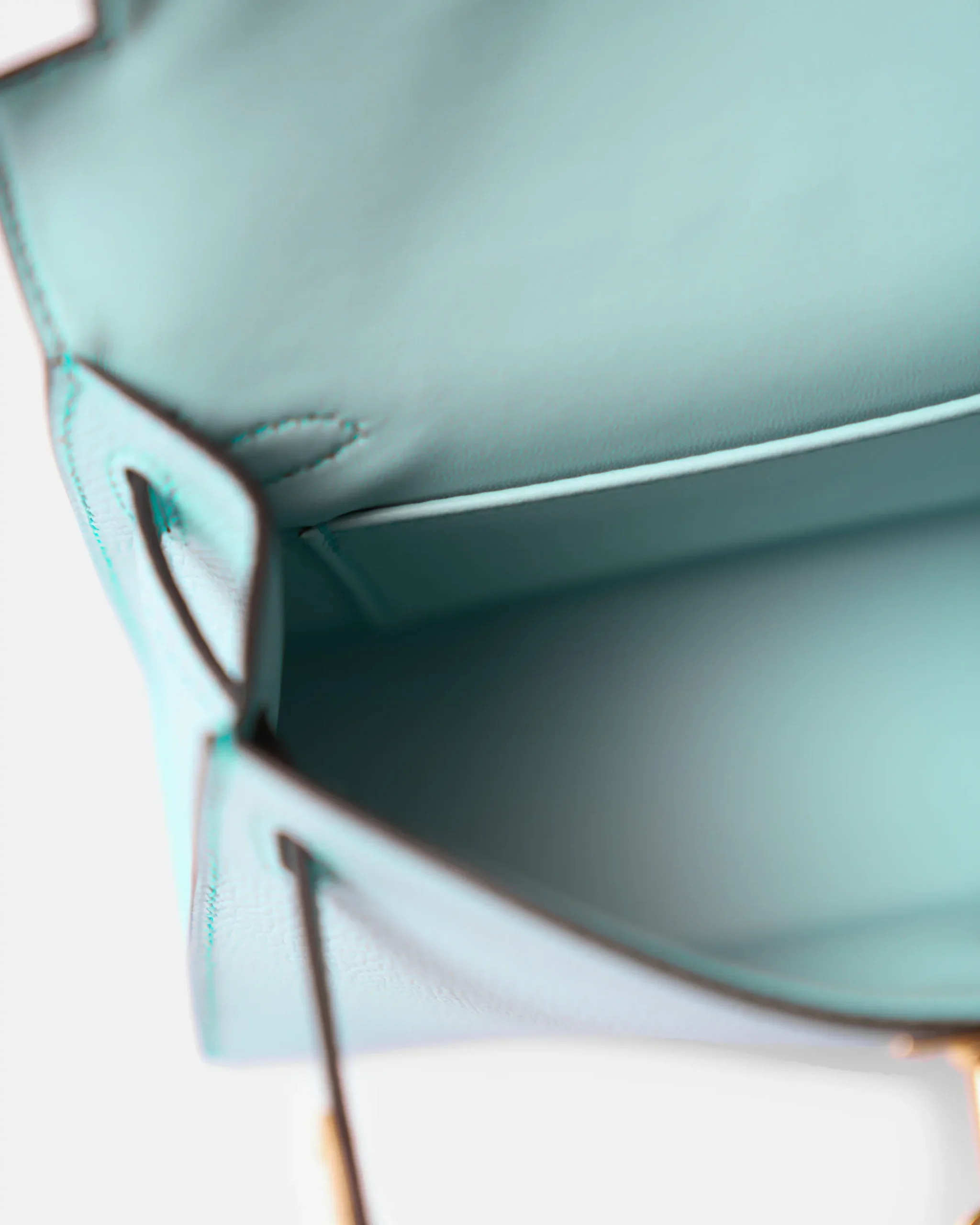 Hermès Mini Kelly 20 Blue Zephyr Epsom GHW