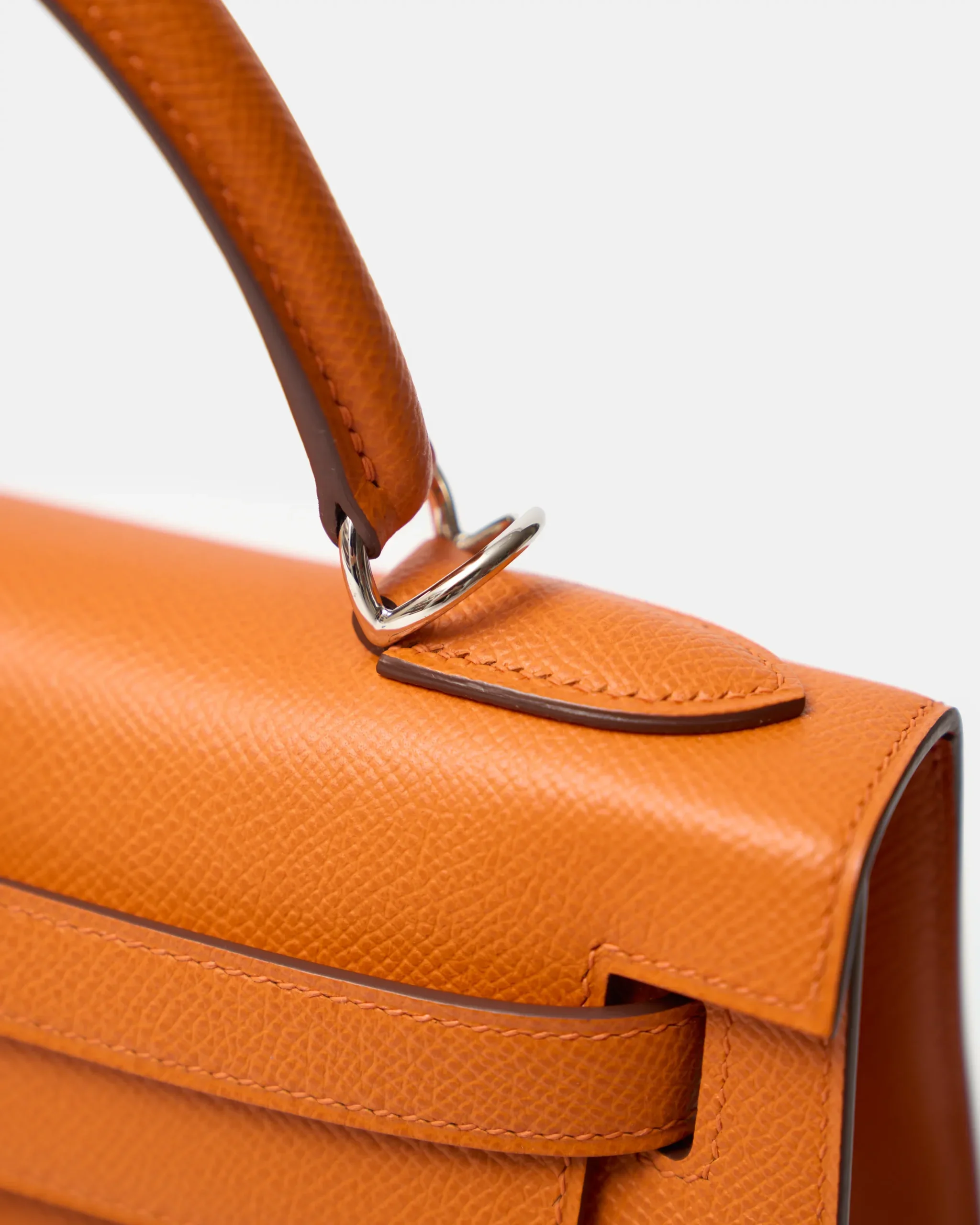 Hermès Kelly 28 Orange Epsom PHW