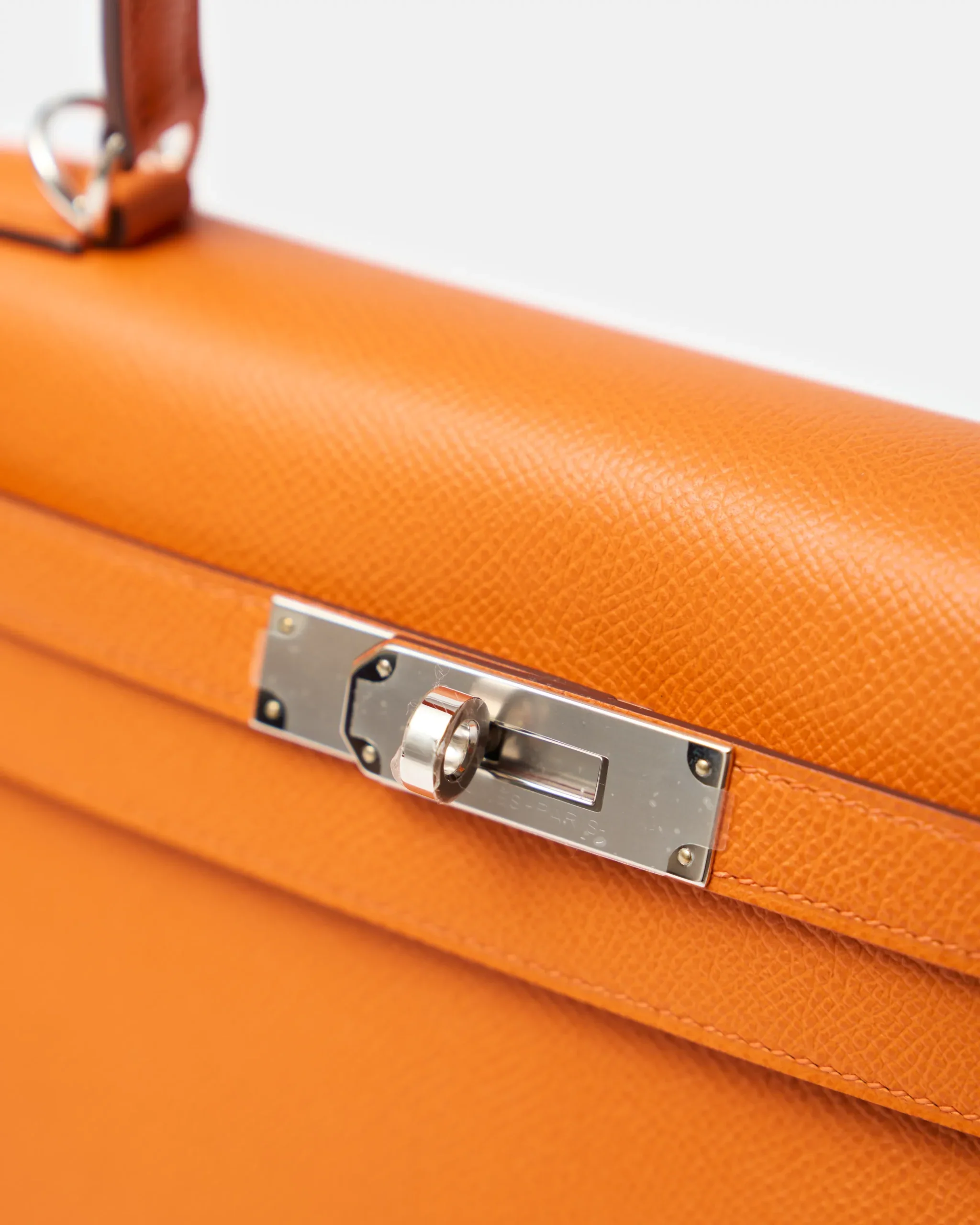Hermès Kelly 28 Orange Epsom PHW