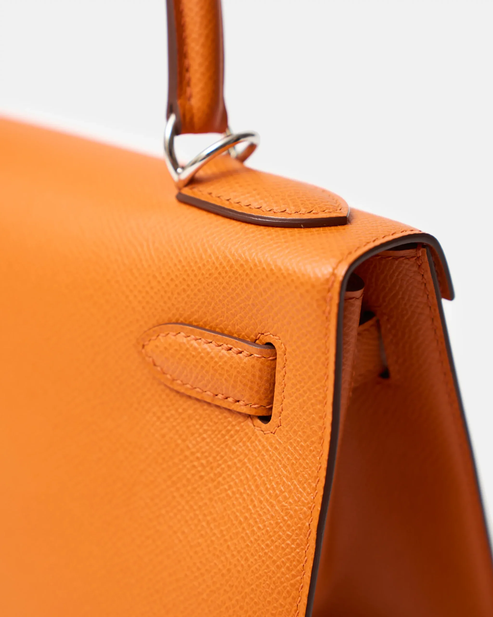 Hermès Kelly 28 Orange Epsom PHW