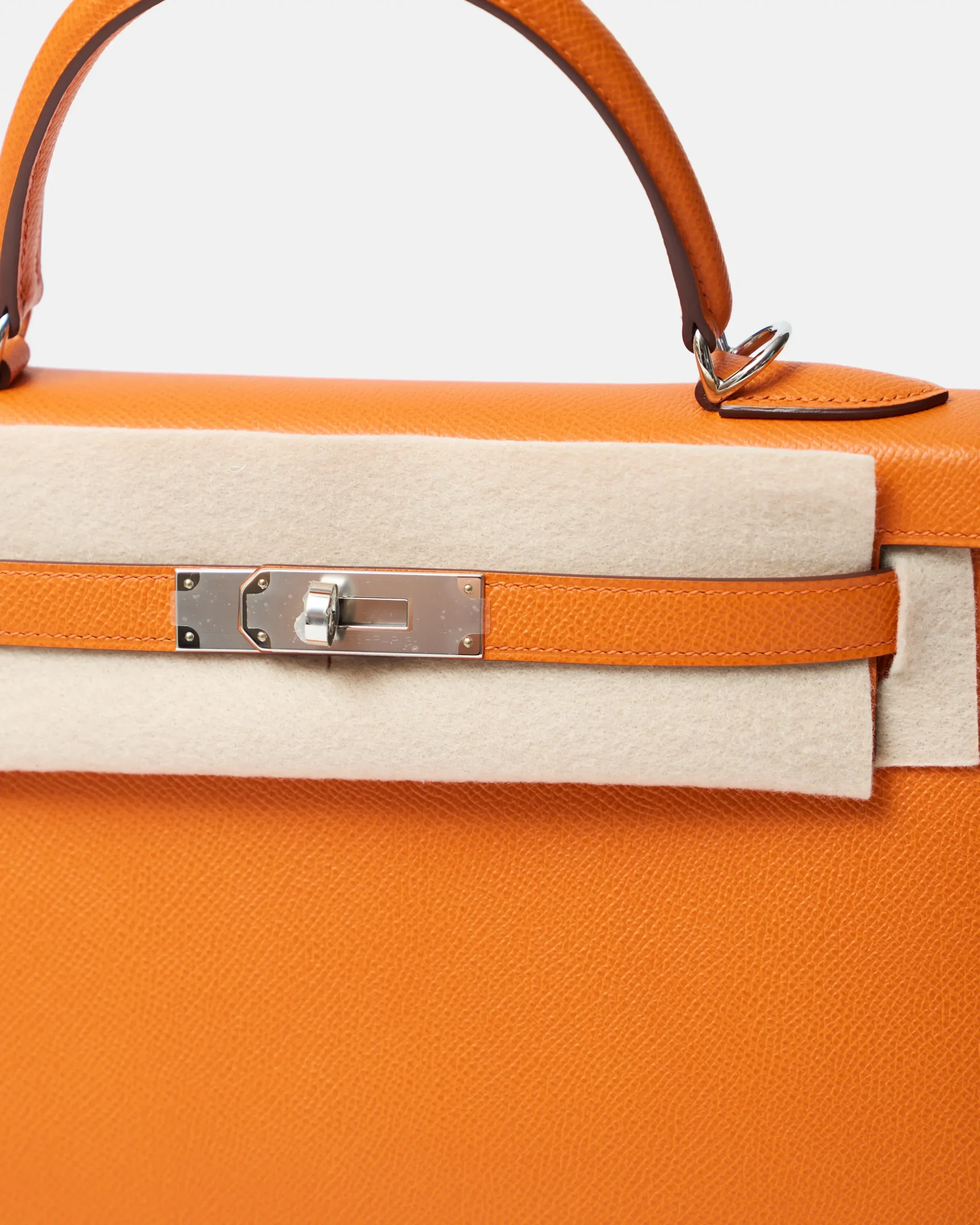 Hermès Kelly 28 Orange Epsom PHW
