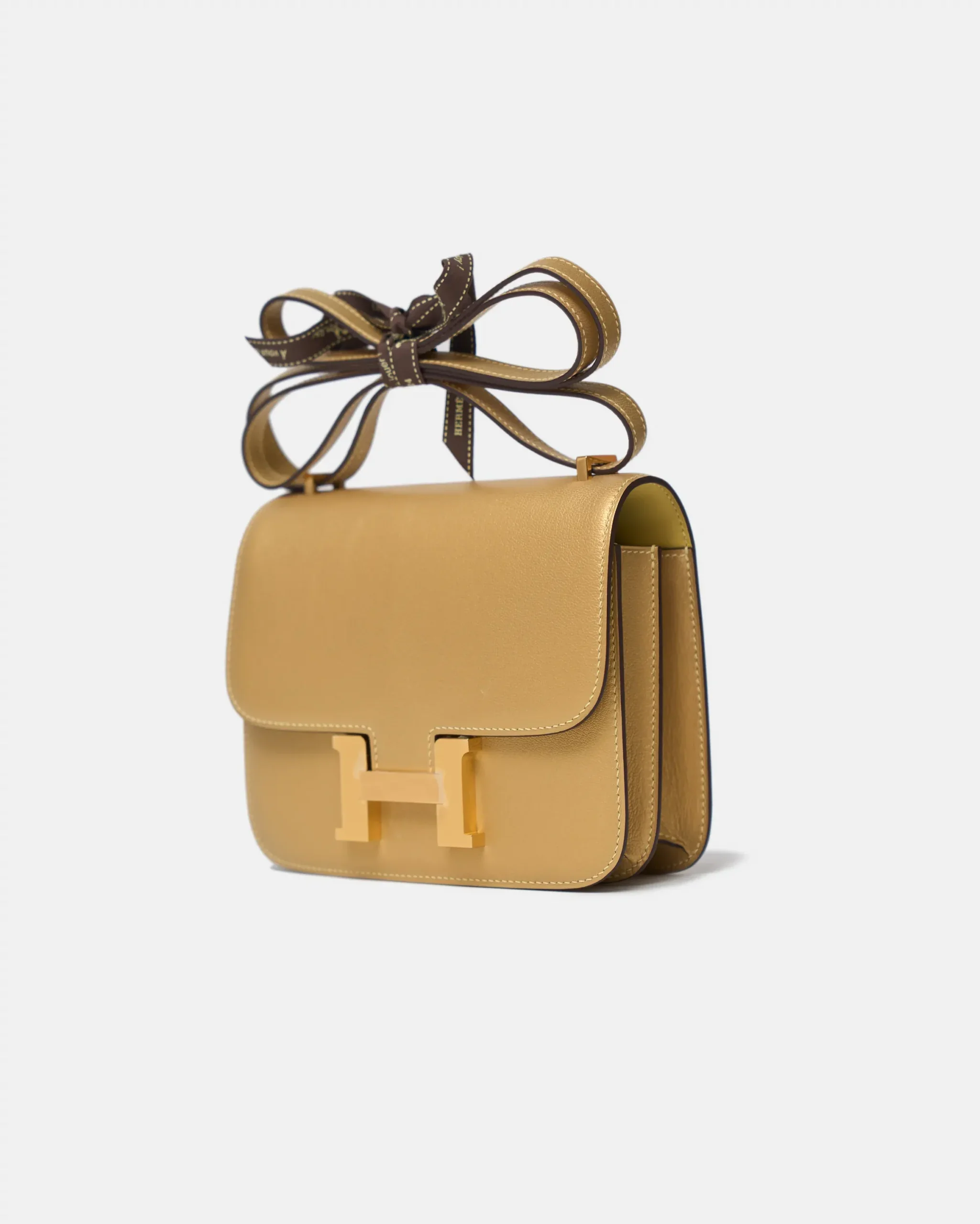 Hermès Constance 18 Doré Chevre Chamkilight Permabrass