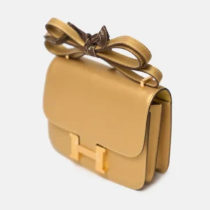 Hermès Constance 18 Doré Chevre Chamkilight Permabrass