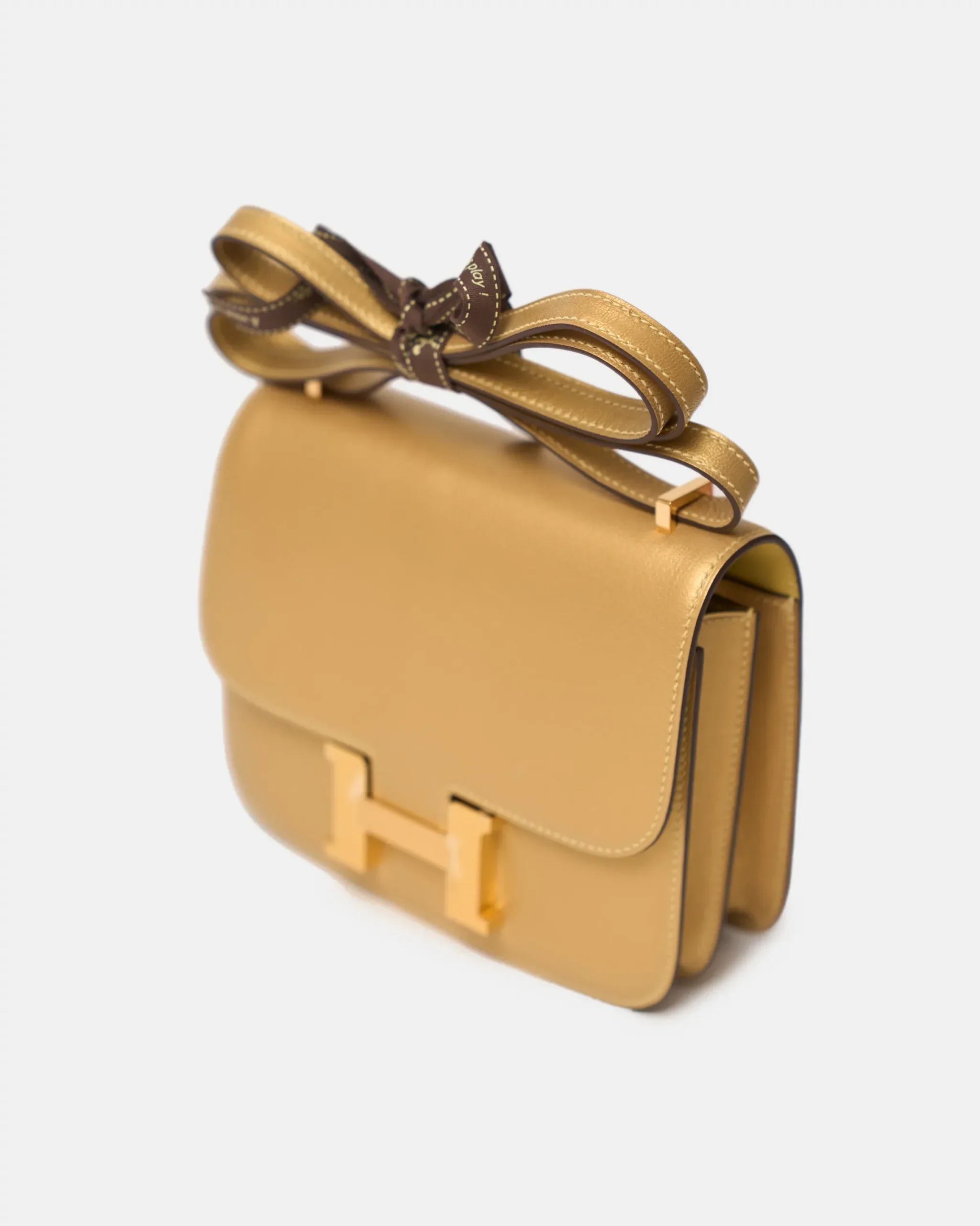 Hermès Constance 18 Doré Chevre Chamkilight Permabrass