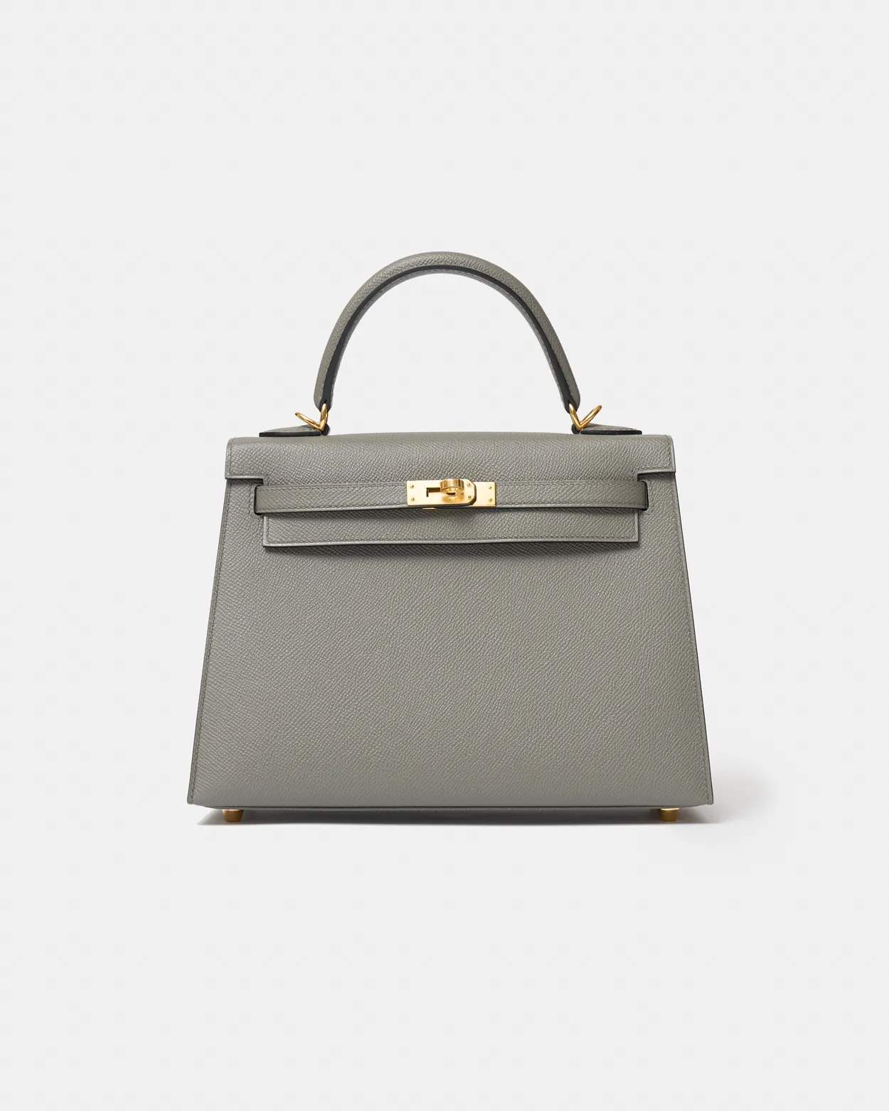 Hermès Kelly 25 Gris Meyer Epsom GHW