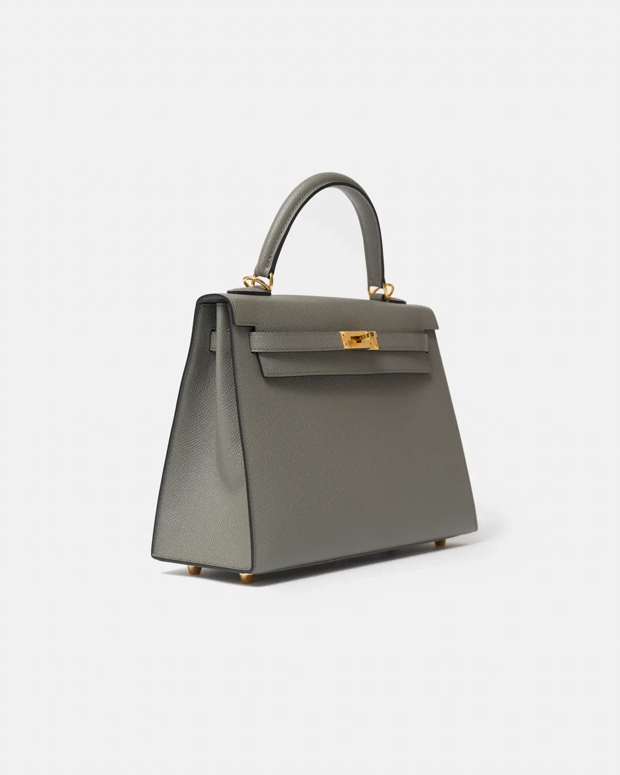 Hermès Kelly 25 Gris Meyer Epsom GHW