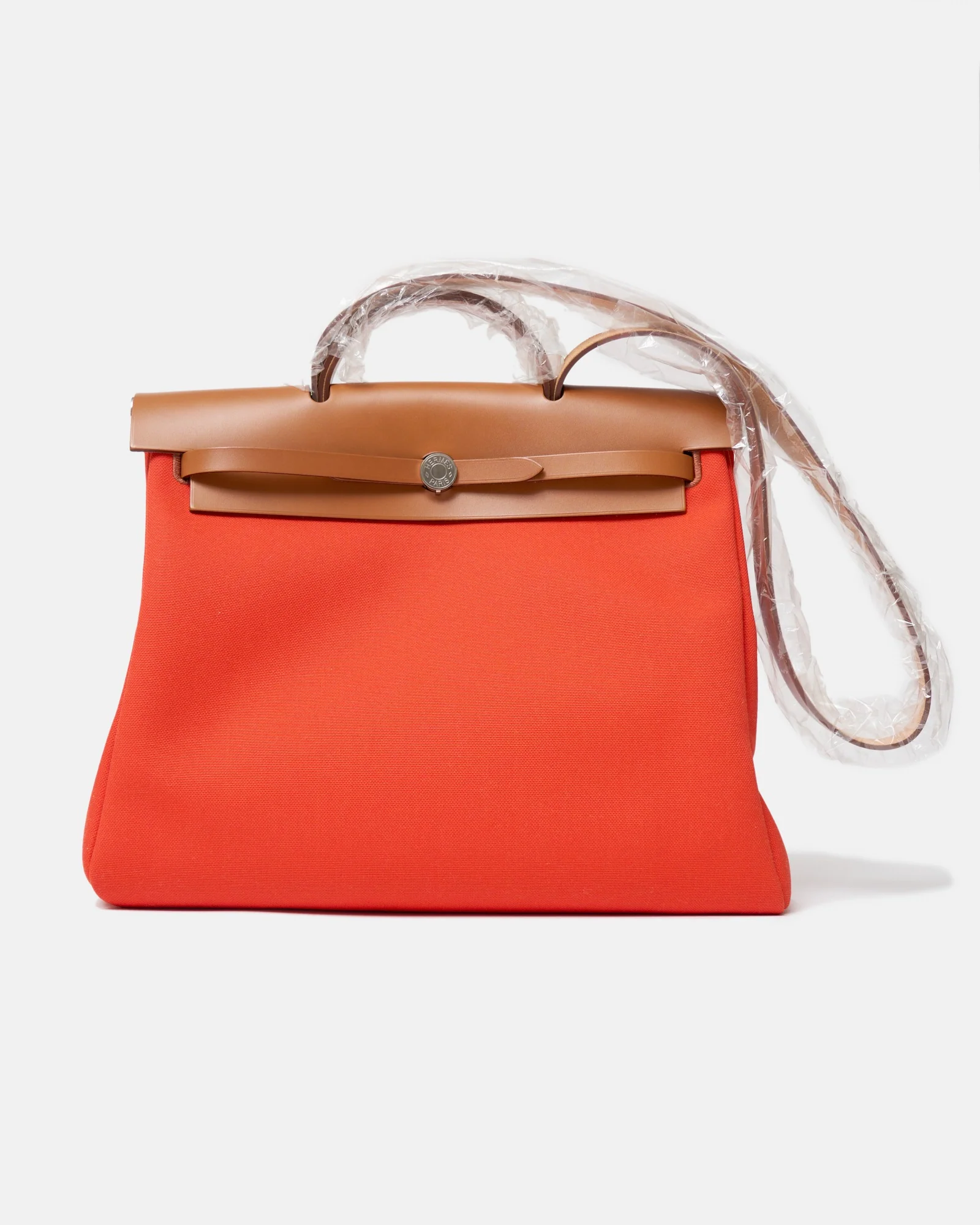 Hermès Herbag 39 Orange PHW