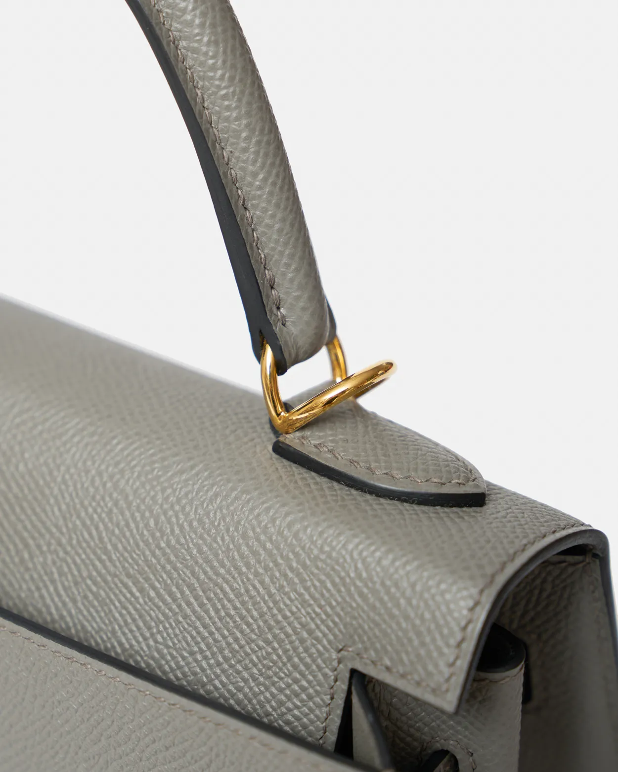 Hermès Kelly 25 Gris Meyer Epsom GHW