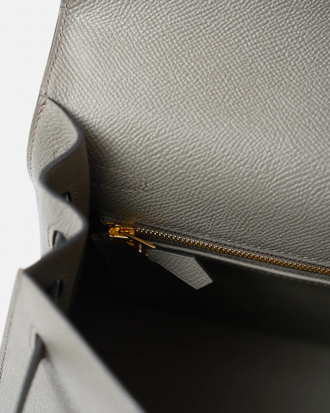 Hermès Kelly 25 Gris Meyer Epsom GHW