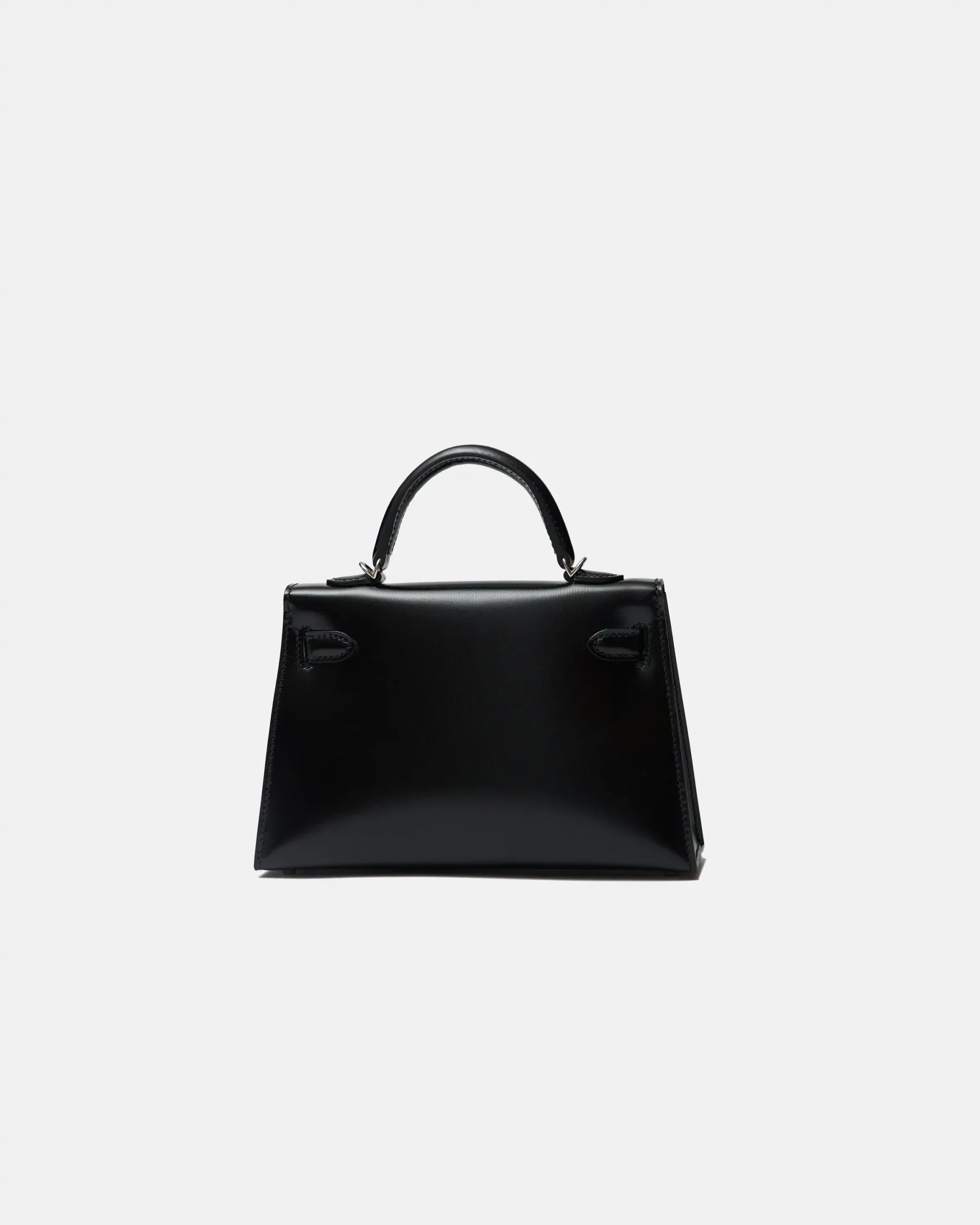 Hermès Clouté Mini Kelly 20 Studded Black Box PHW