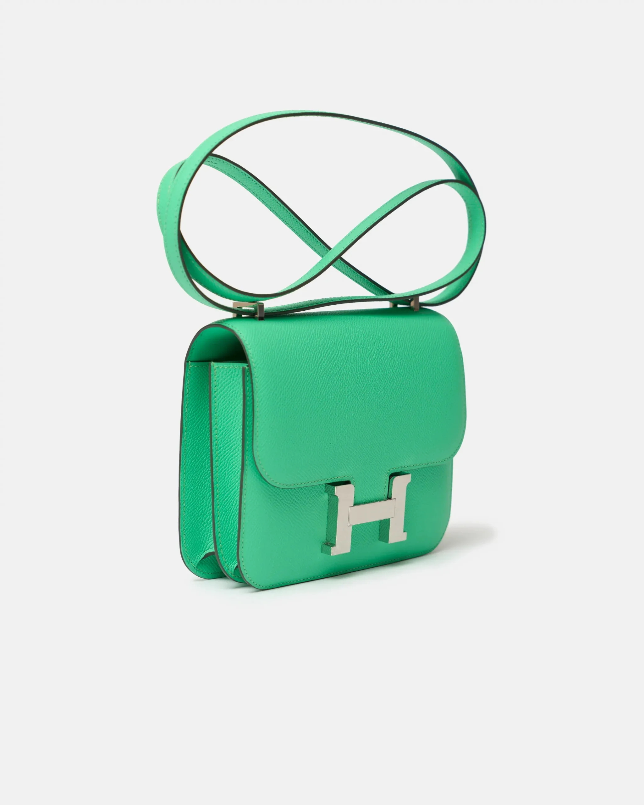 Hermès Mini Constance 18 Vert Comics Epsom PHW