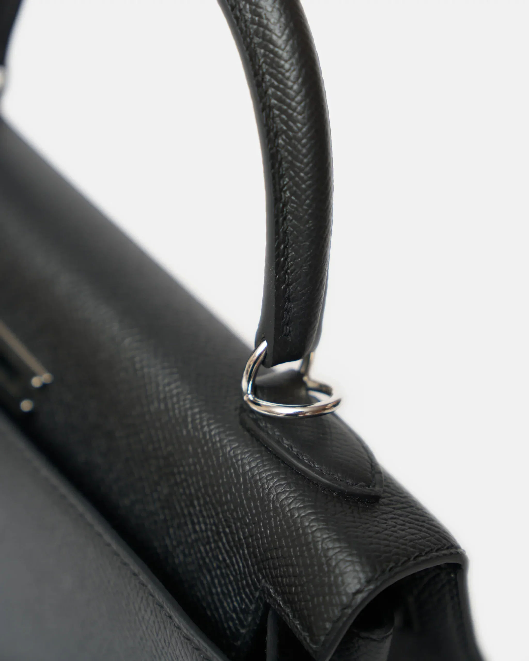 Hermès Kelly 25 Black Epsom PHW