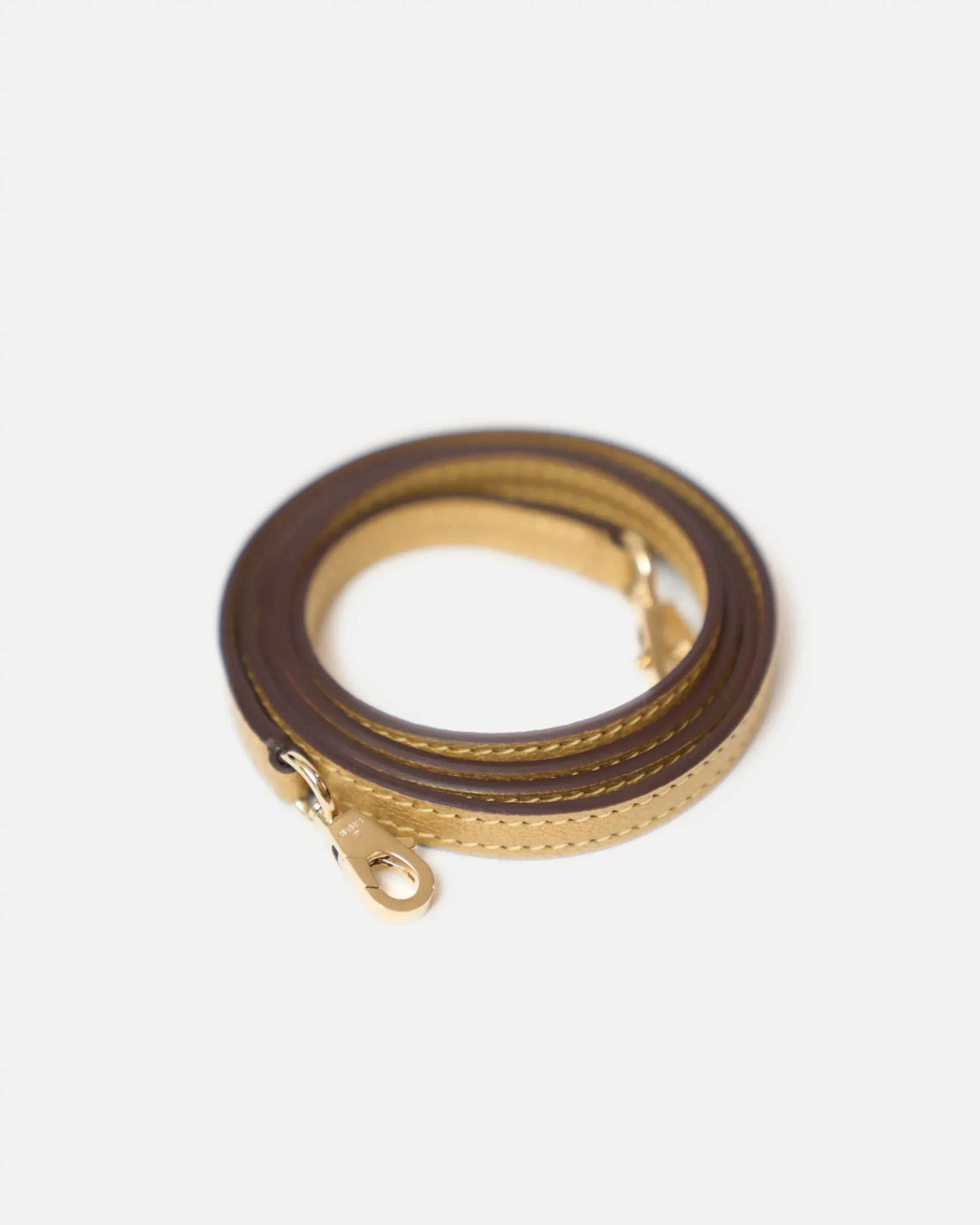 Hermès Mini Kelly 20 Dore Chèvre Chamkilight Permabrass