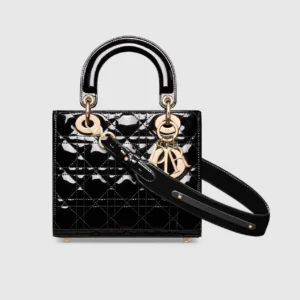 Prada Cleo Black Leather Shoulder Bag