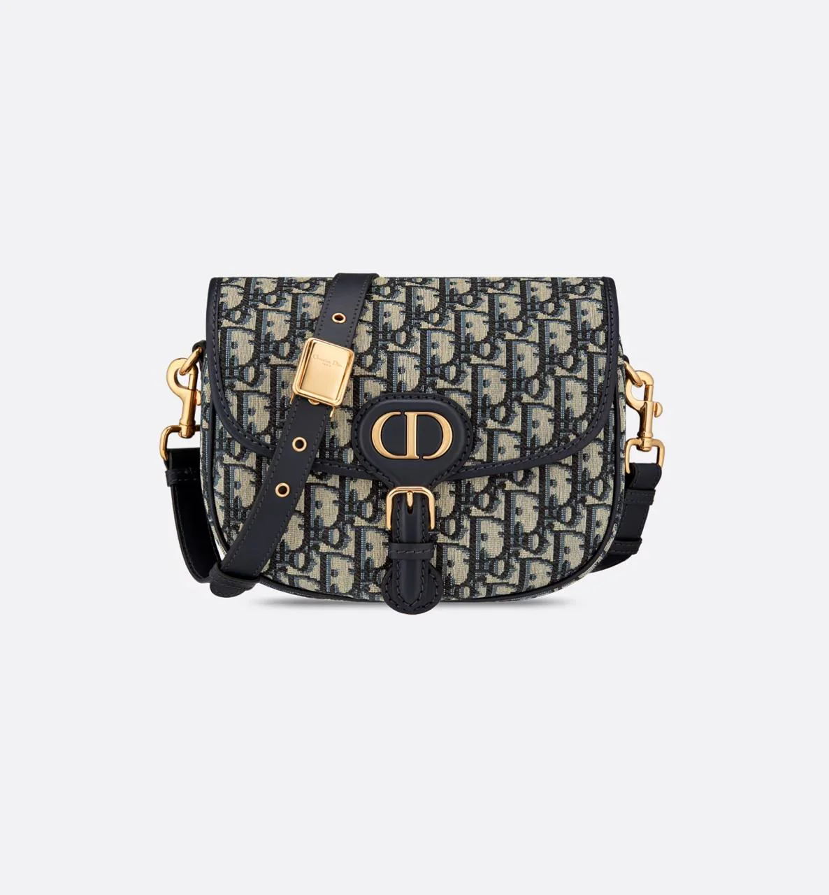 Dior Bobby Bag Medium Blue Dior Oblique Jacquard