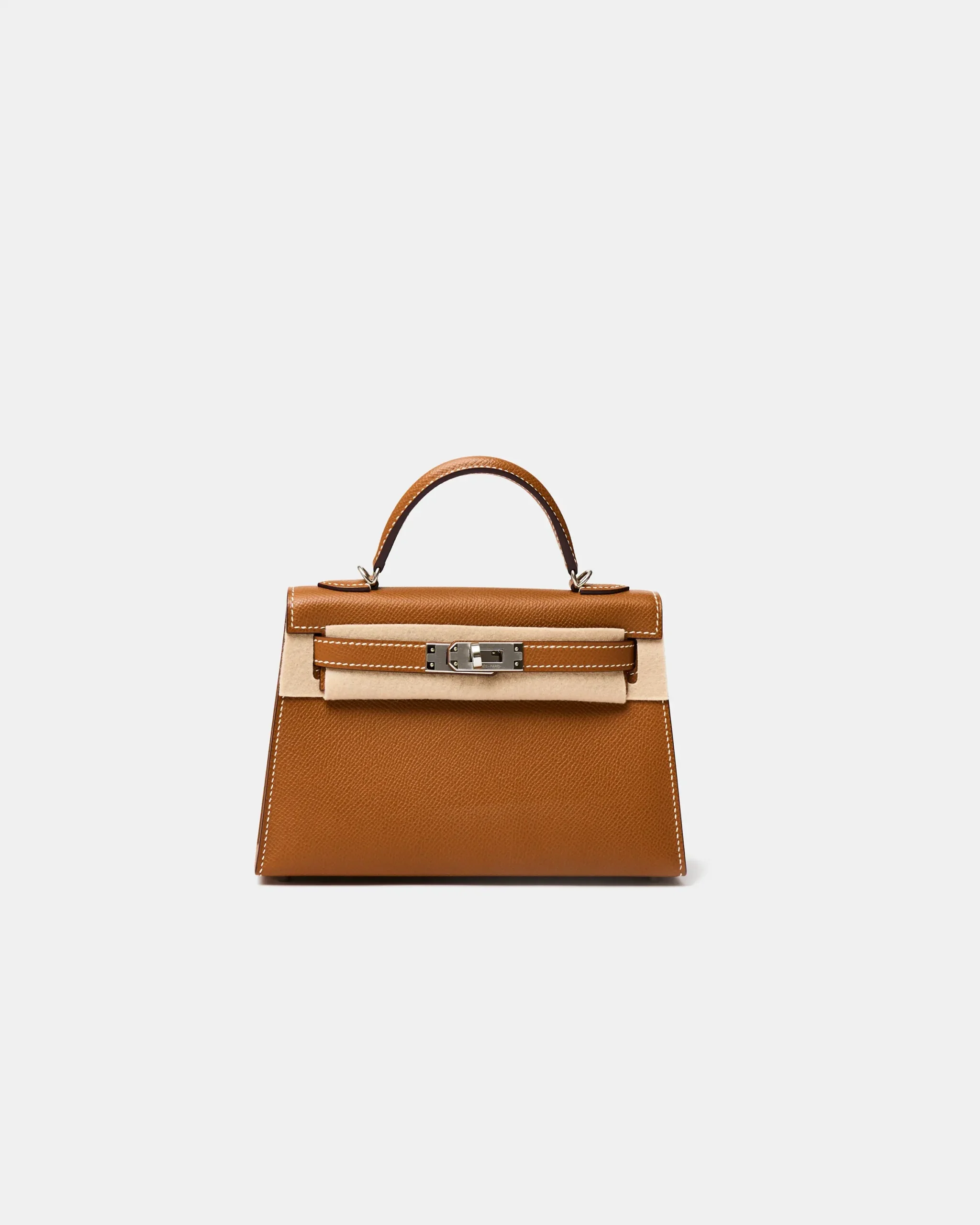 Hermès Mini Kelly 20 Gold Epsom PHW