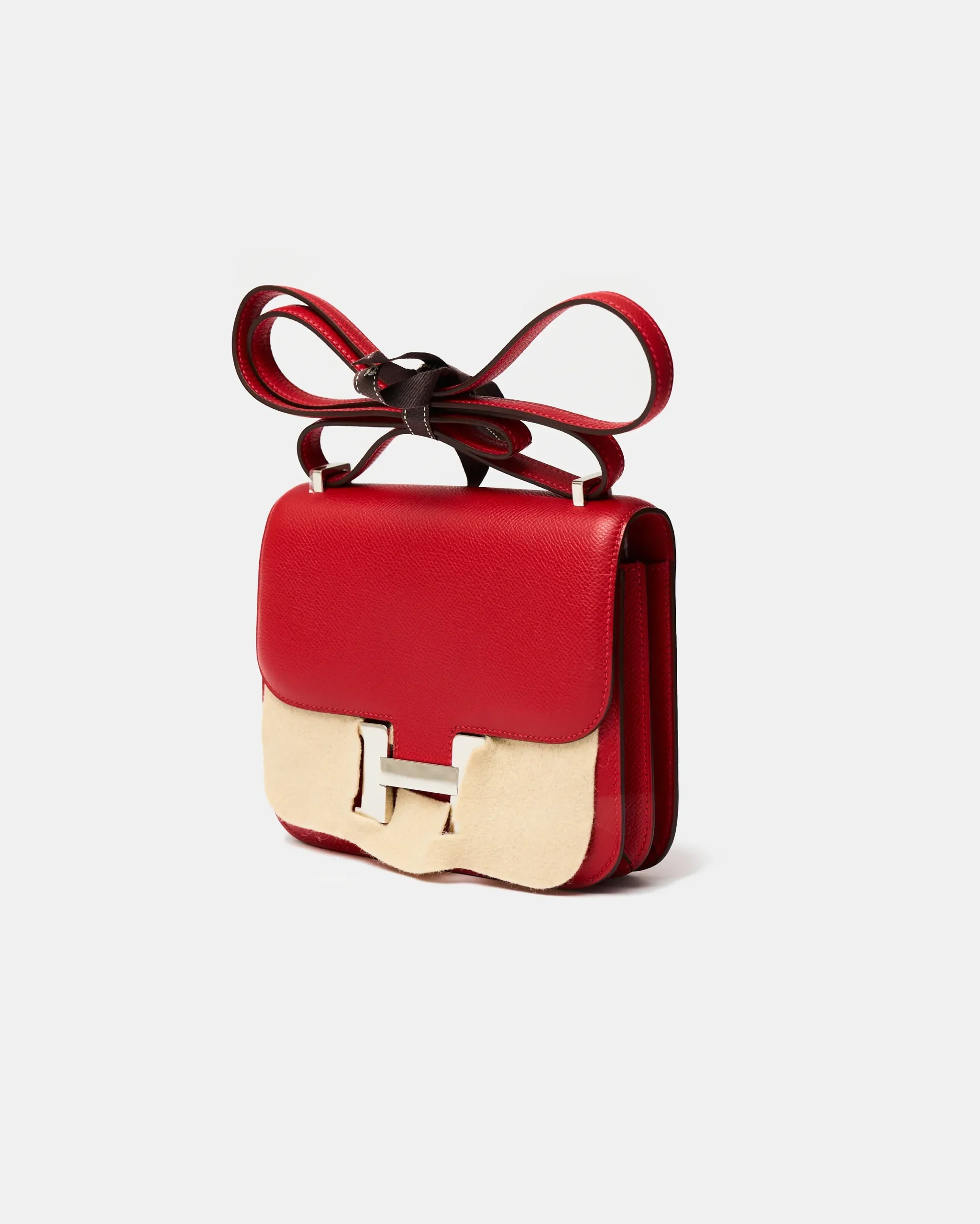 Hermès Constance 18 Red Epsom PHW