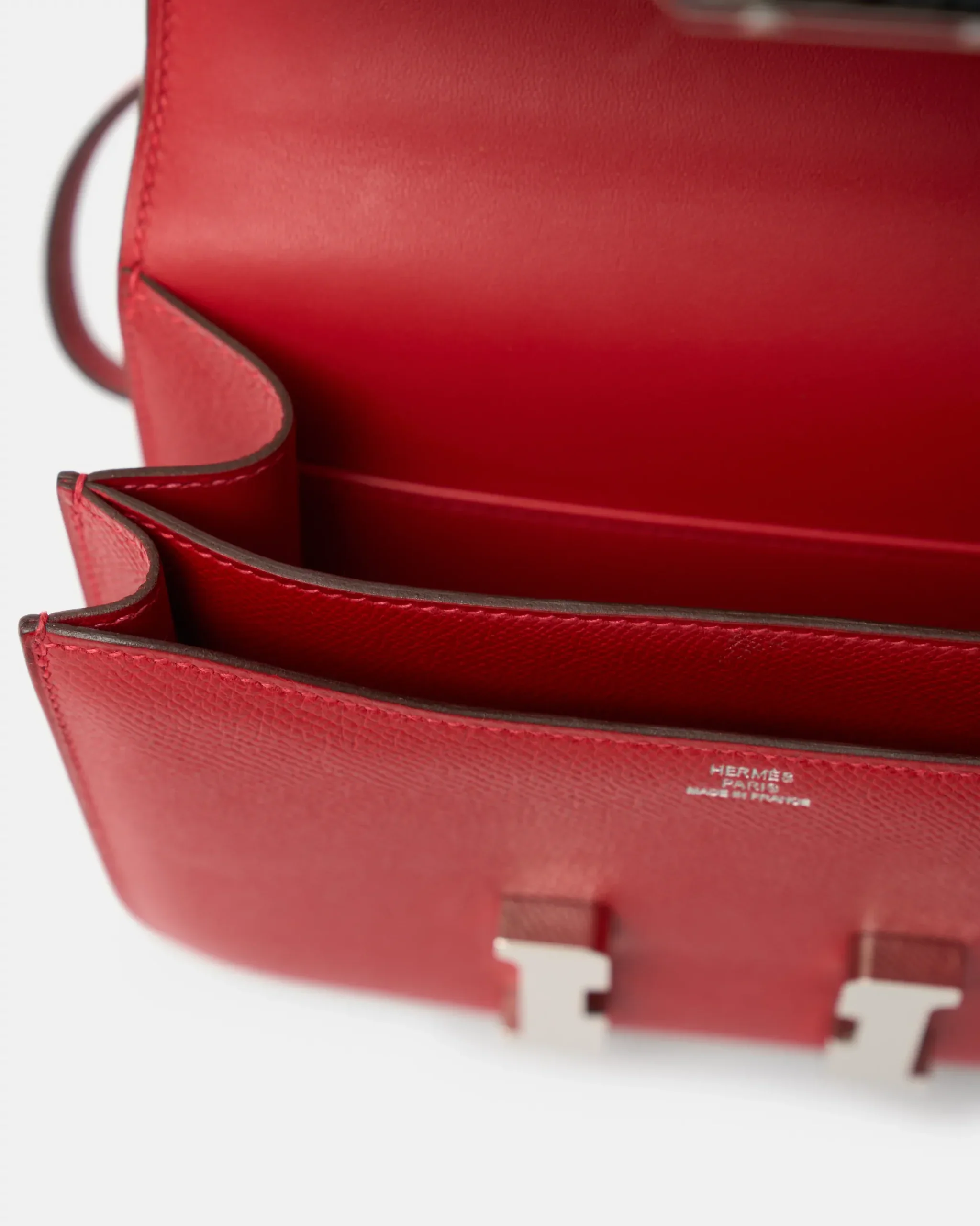 Hermès Constance 18 Red Epsom PHW