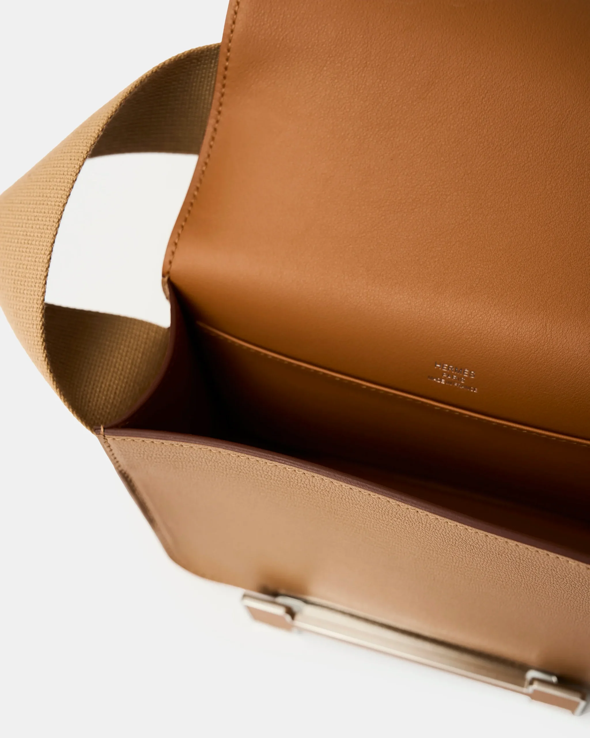 Hermès Geta Quebracho Chai Chevre Mysore PHW