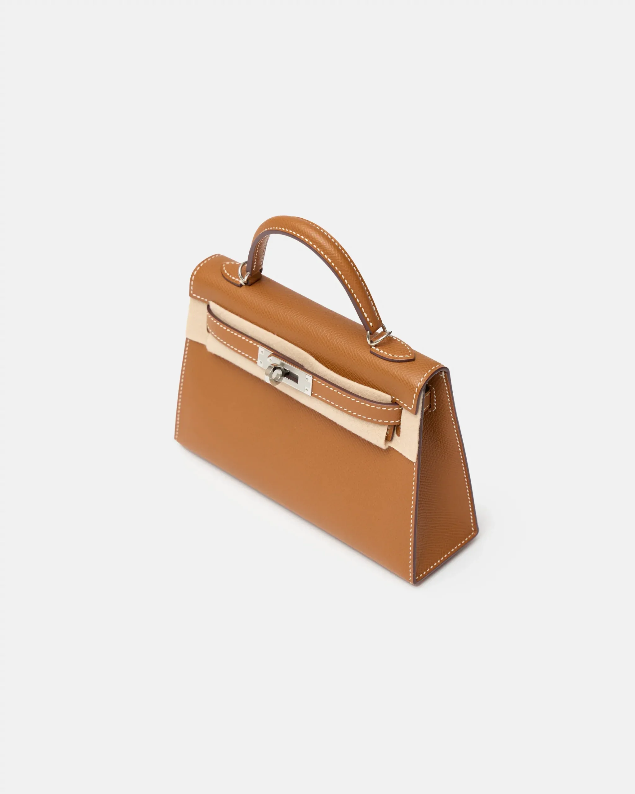 Hermès Mini Kelly 20 Gold Epsom PHW