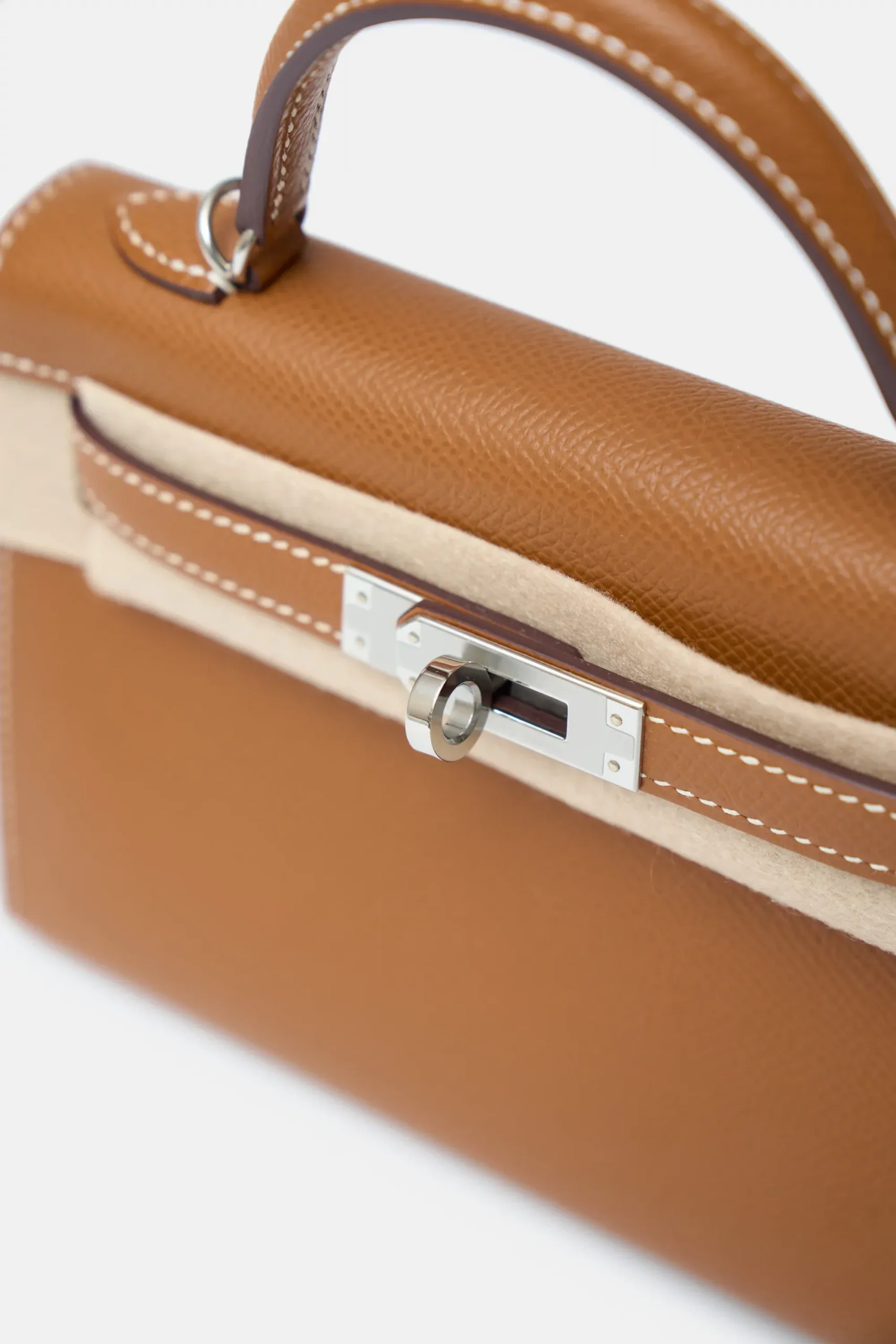 Hermès Mini Kelly 20 Gold Epsom PHW