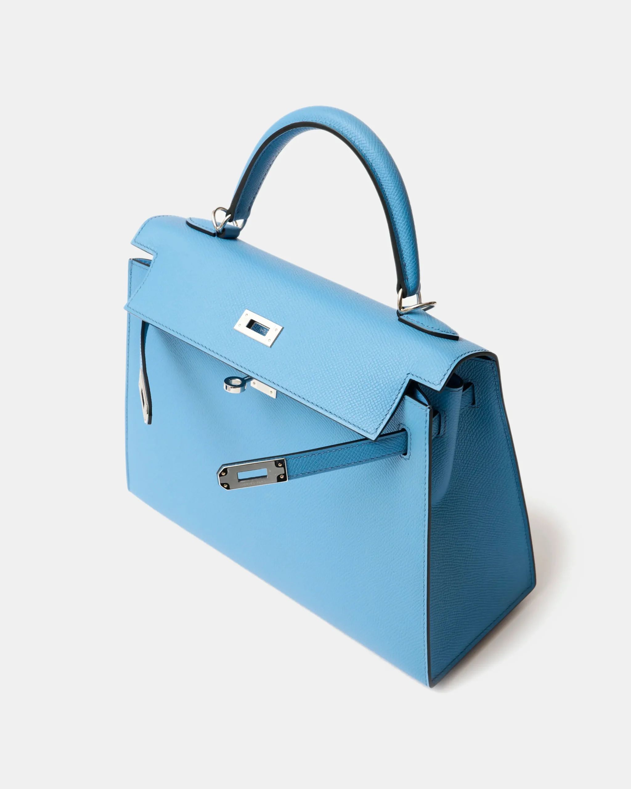 Hermès Kelly 25 Bleu Paradise Epsom PHW