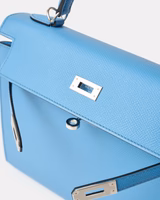 Hermès Kelly 25 Bleu Paradise Epsom PHW