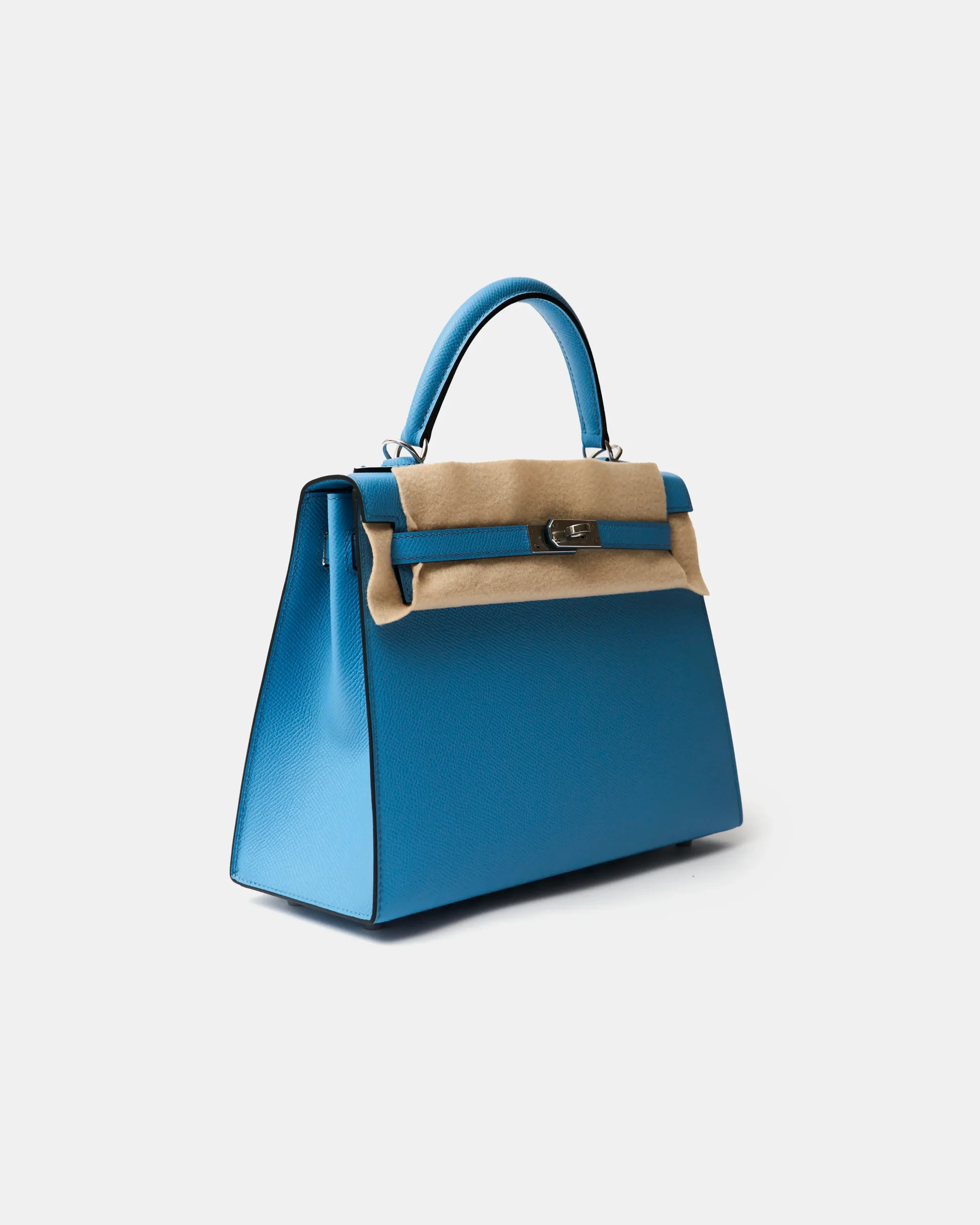 Hermès Kelly 25 Bleu Paradise Epsom PHW