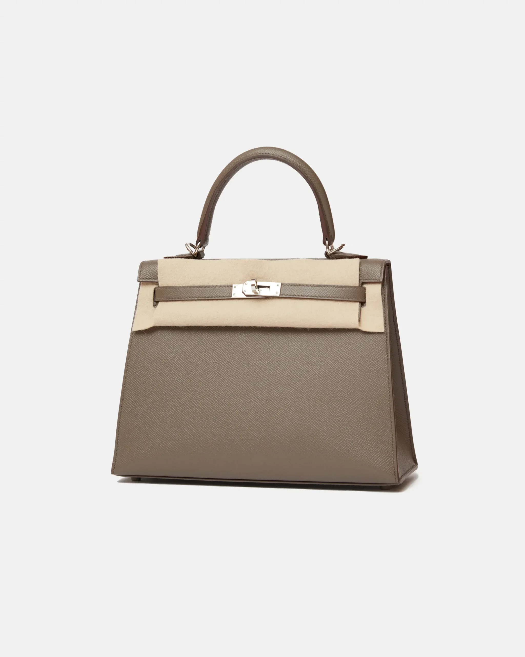Hermès Kelly 25 Etain Epsom PHW