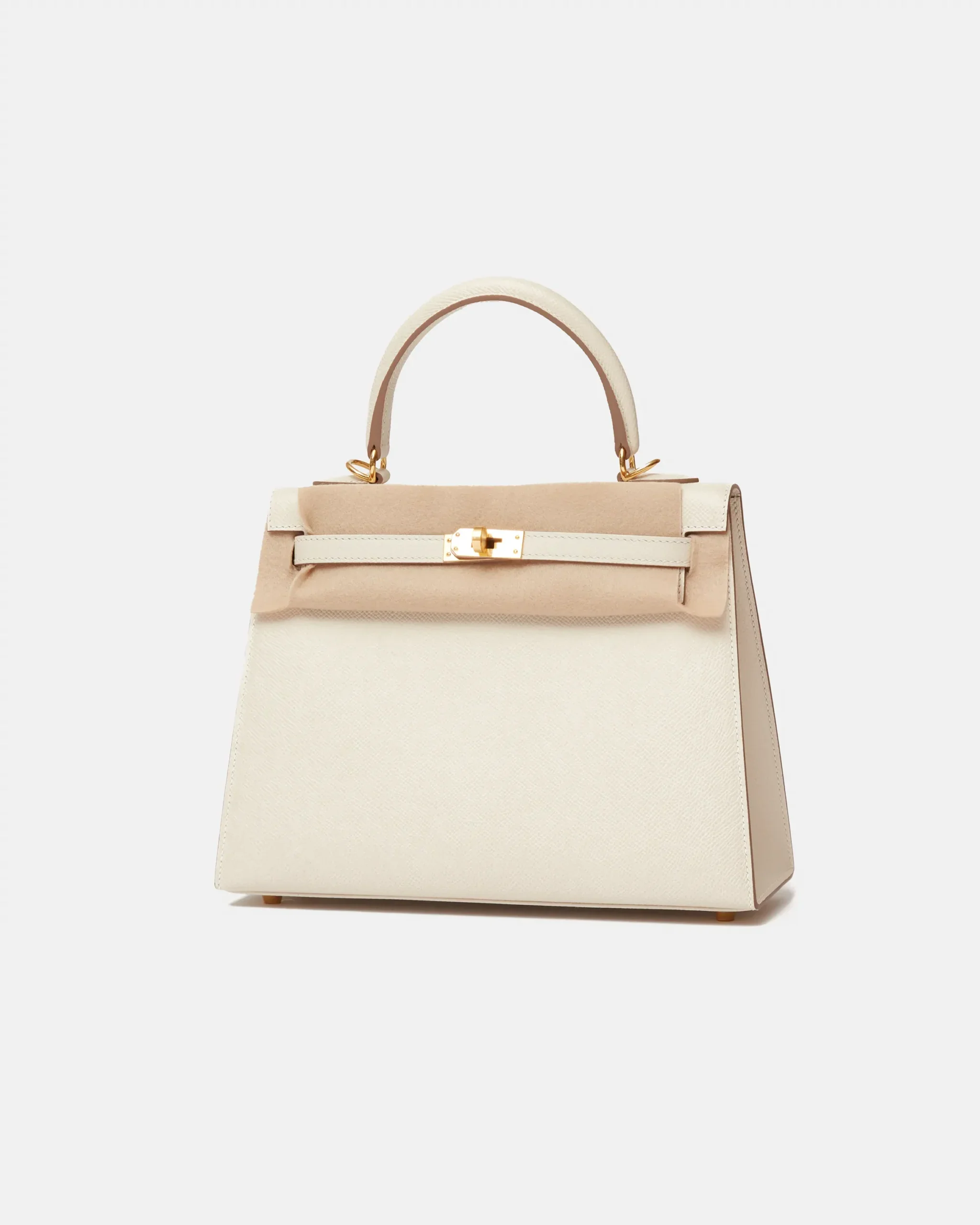 Hermès Mini Kelly 20 Mauve Sylvestre Epsom PHW