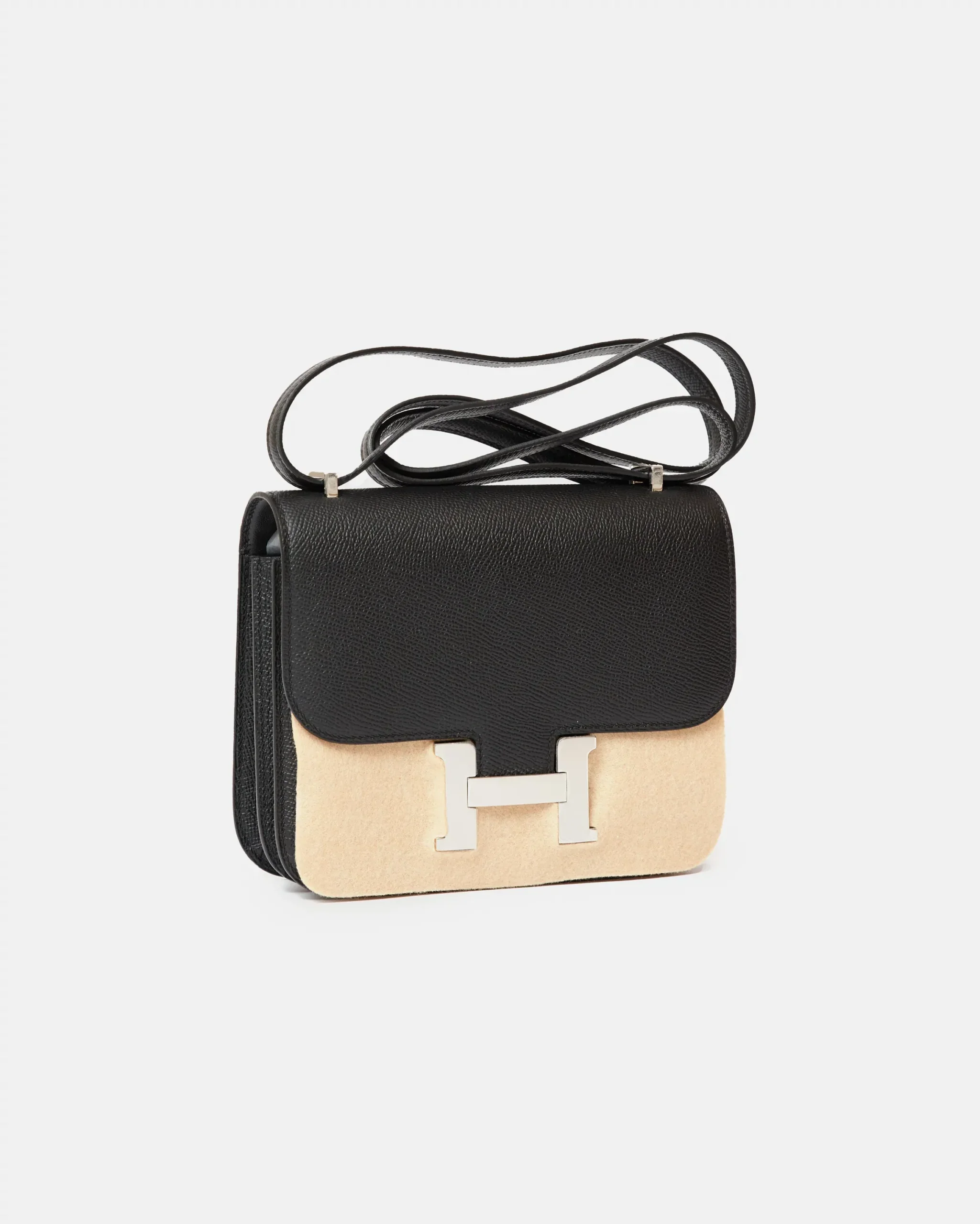 Hermès Mini Constance 18 Black Epsom PHW