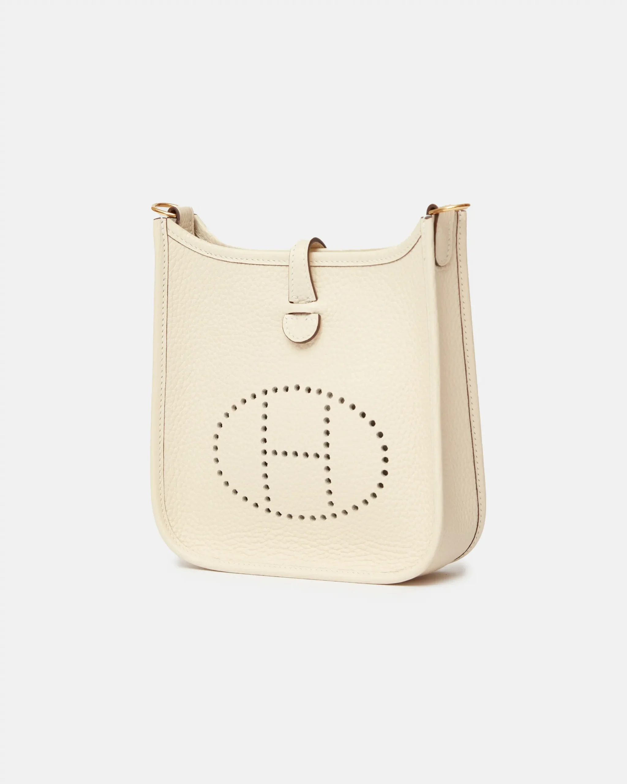 Hermès Mini Evelyne 16 Nata Clemence GHW