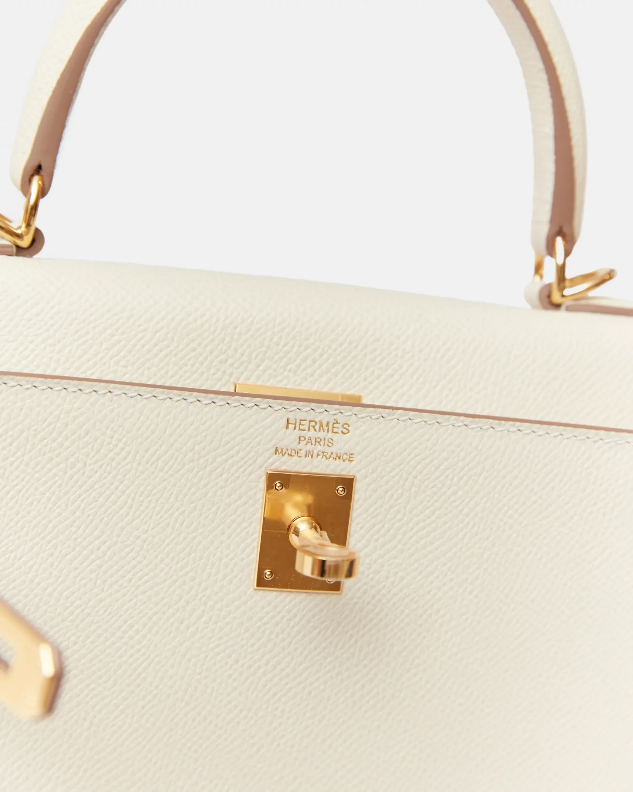 Hermès Mini Kelly 20 Mauve Sylvestre Epsom PHW