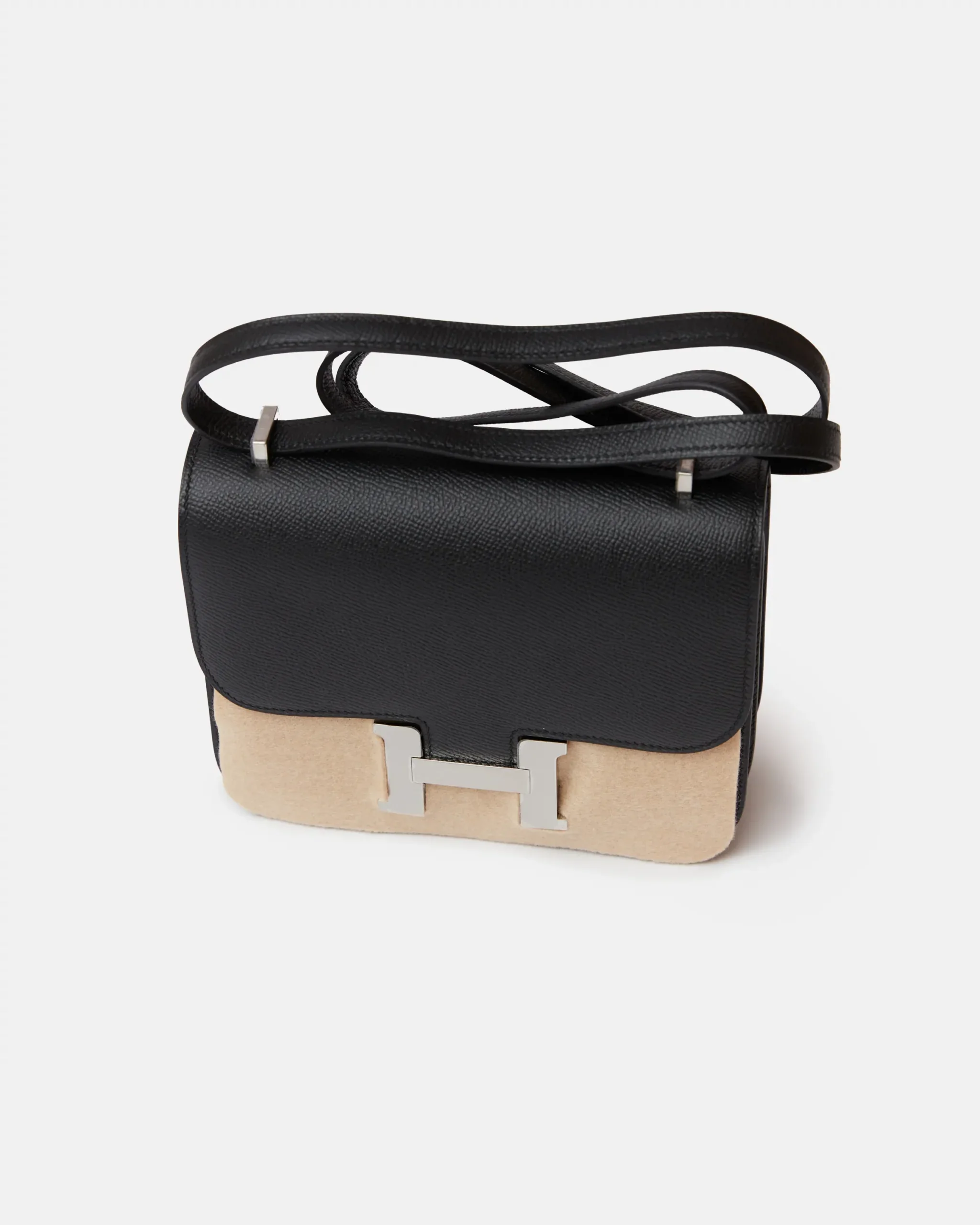 Hermès Mini Constance 18 Black Epsom PHW